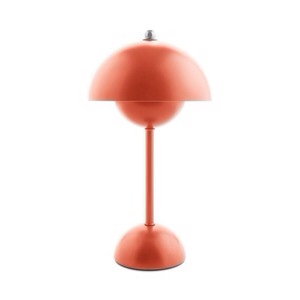 mainstays rechargeable dome table lamp with touch on/off and dimmable control