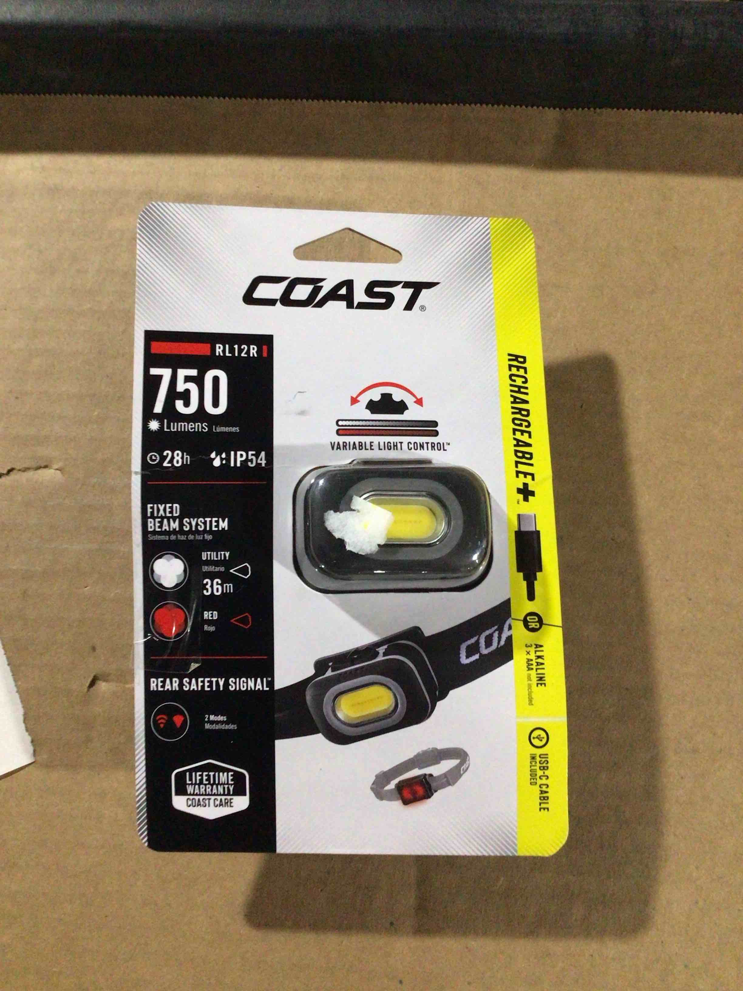 Condition photo showing New/Like New for RL12R Rechargeable Headlamp  3.1 oz.