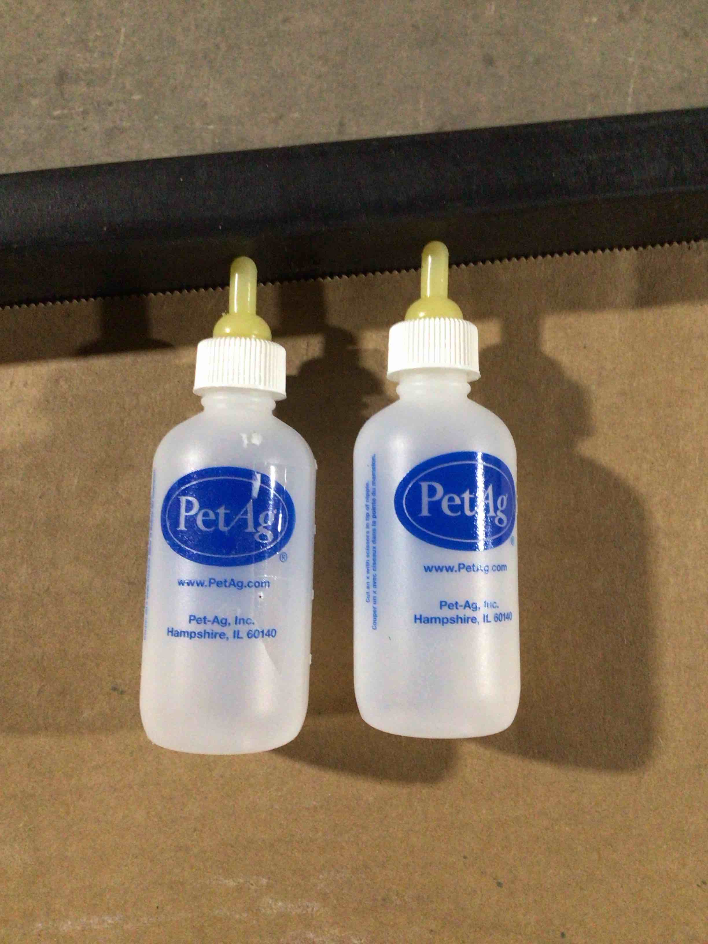 Condition photo showing New/Like New for Pack of 2 PetAg Small Animal Nurser Bottle - 2 oz