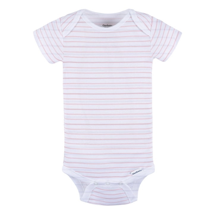 Gerber Baby Neutral Short Sleeve Onesies,Sizes Newborn 