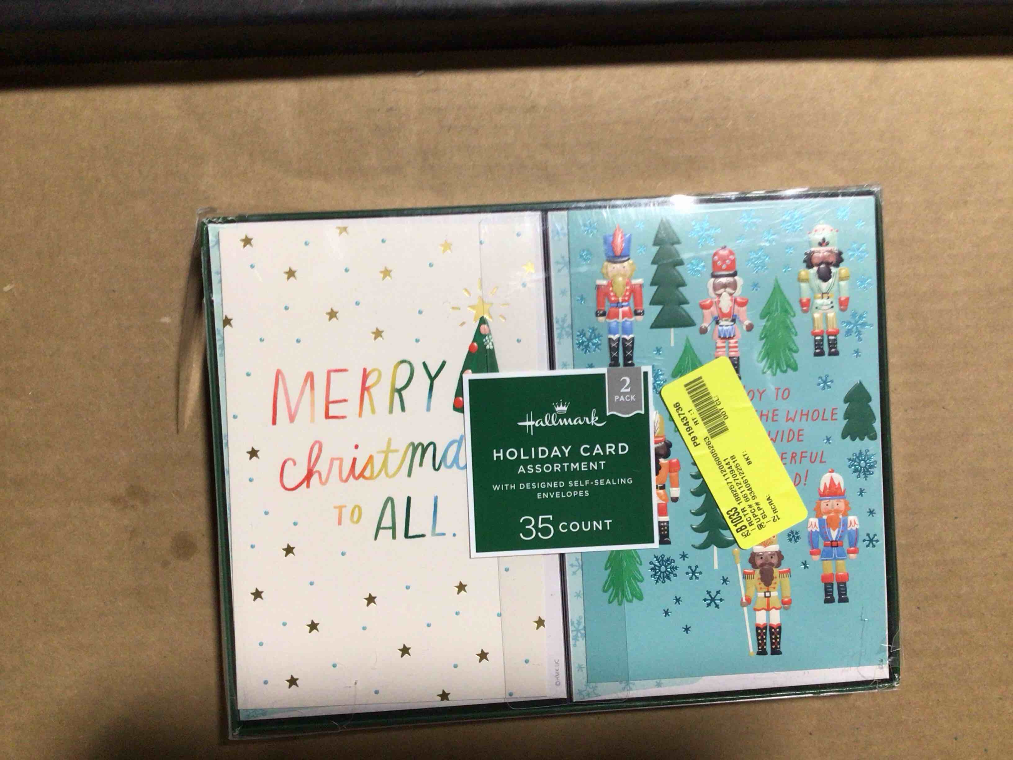Condition photo showing New/Like New for Hallmark Assorted Holiday Christmas Cards, 35 pk.