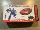 Glorious Mission Transformation Car Remote Control Yellow