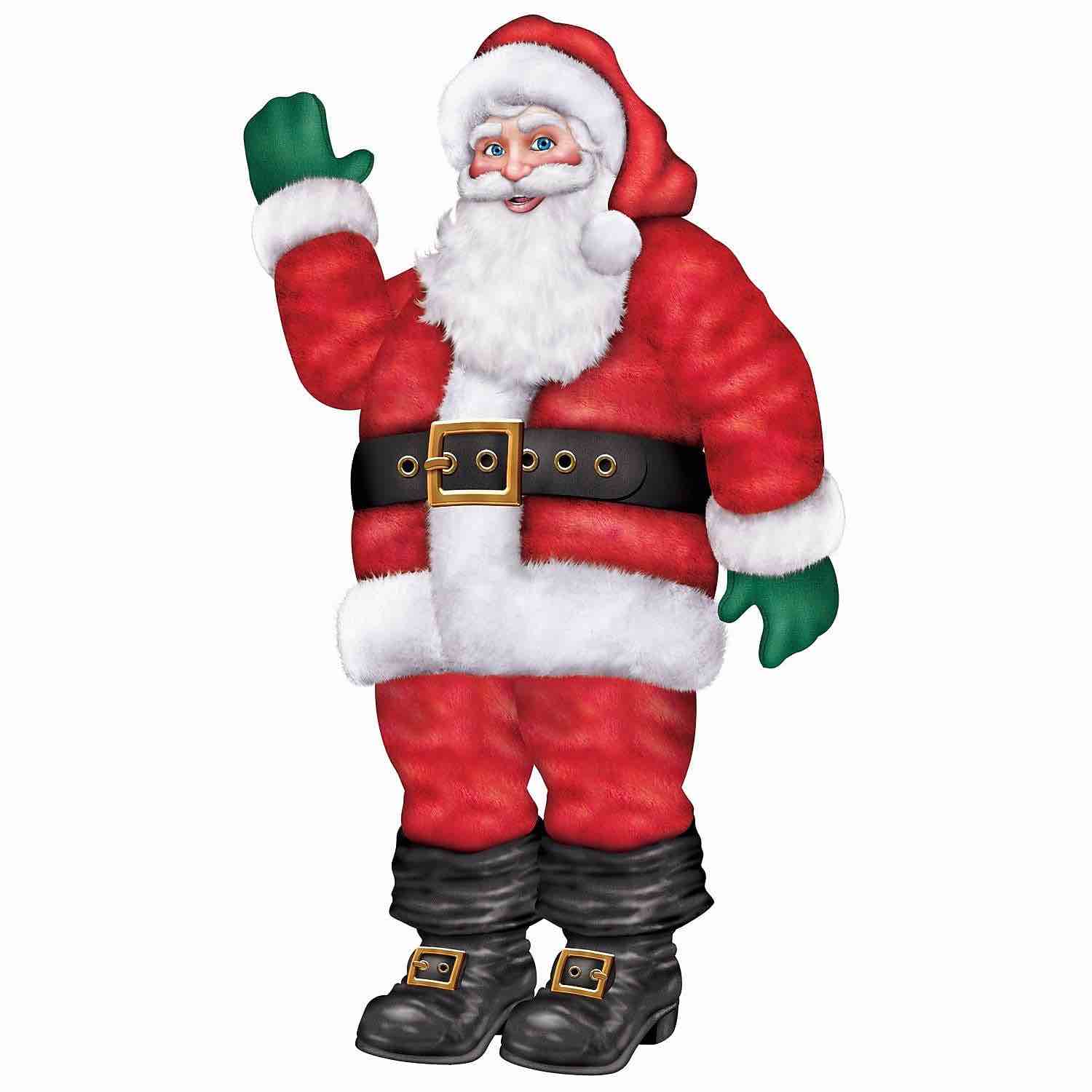 Beistle 5  6  Jointed Santa 20015