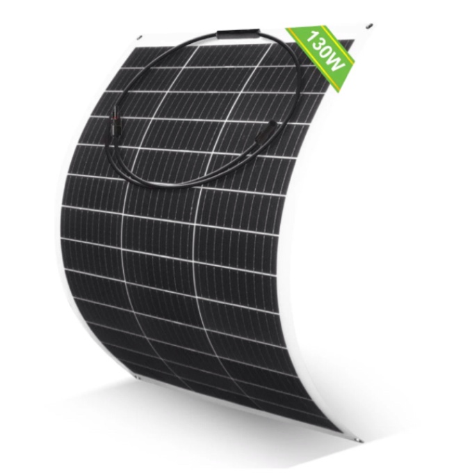 130W 12V Flexible Mono Solar Panel