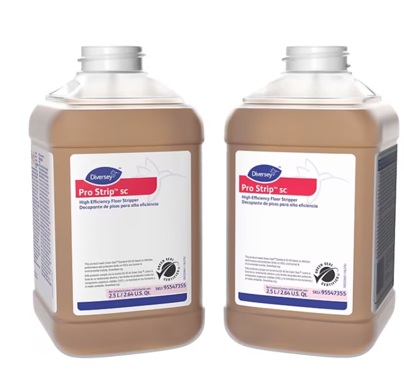 pro strip sc floor stripper for diversey j-fill 95547355, 2carton 