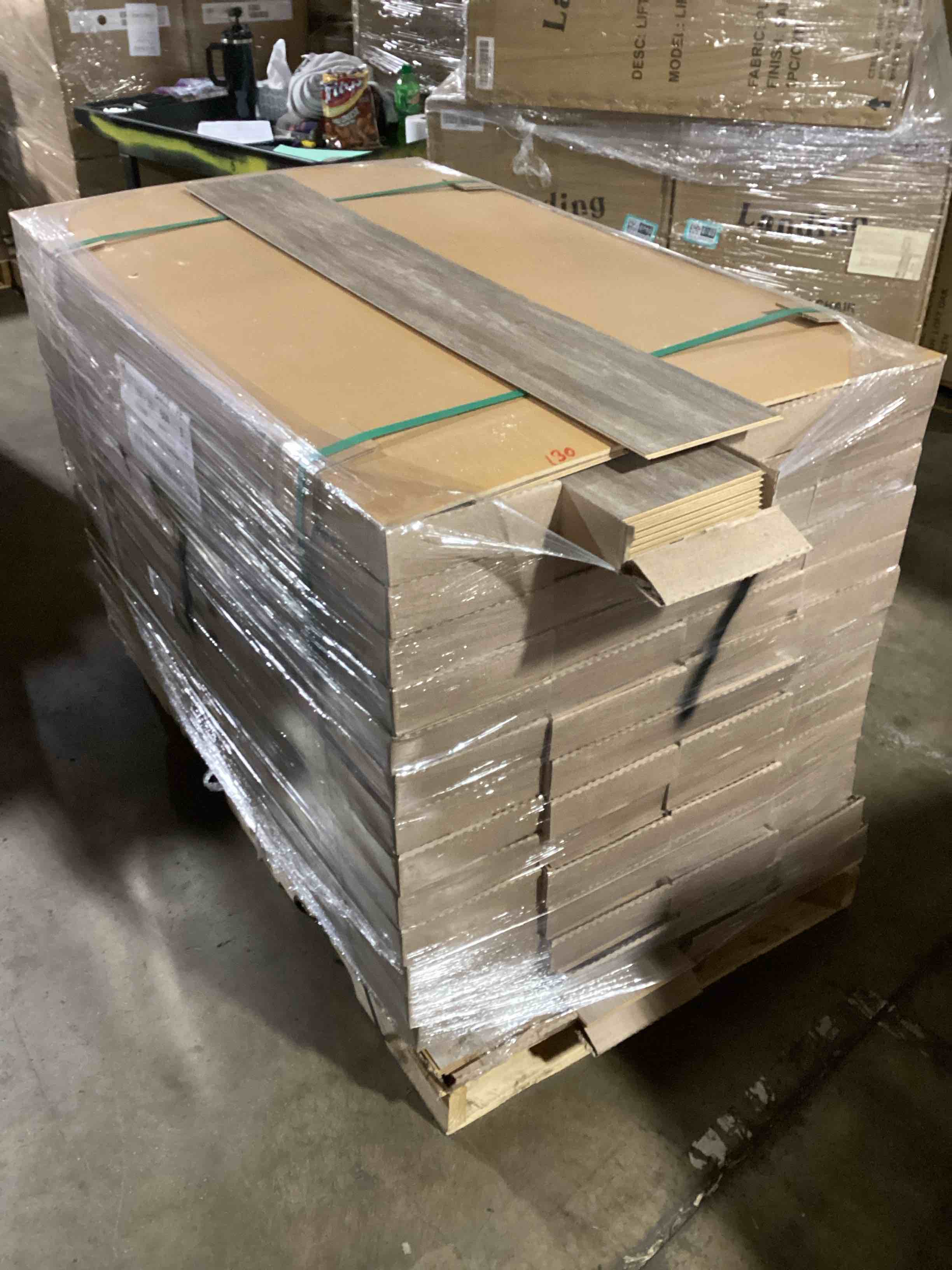 1376.59 Sq.Ft. Of 7mm Laminate Flooring, Your Bid Per Sq.Ft