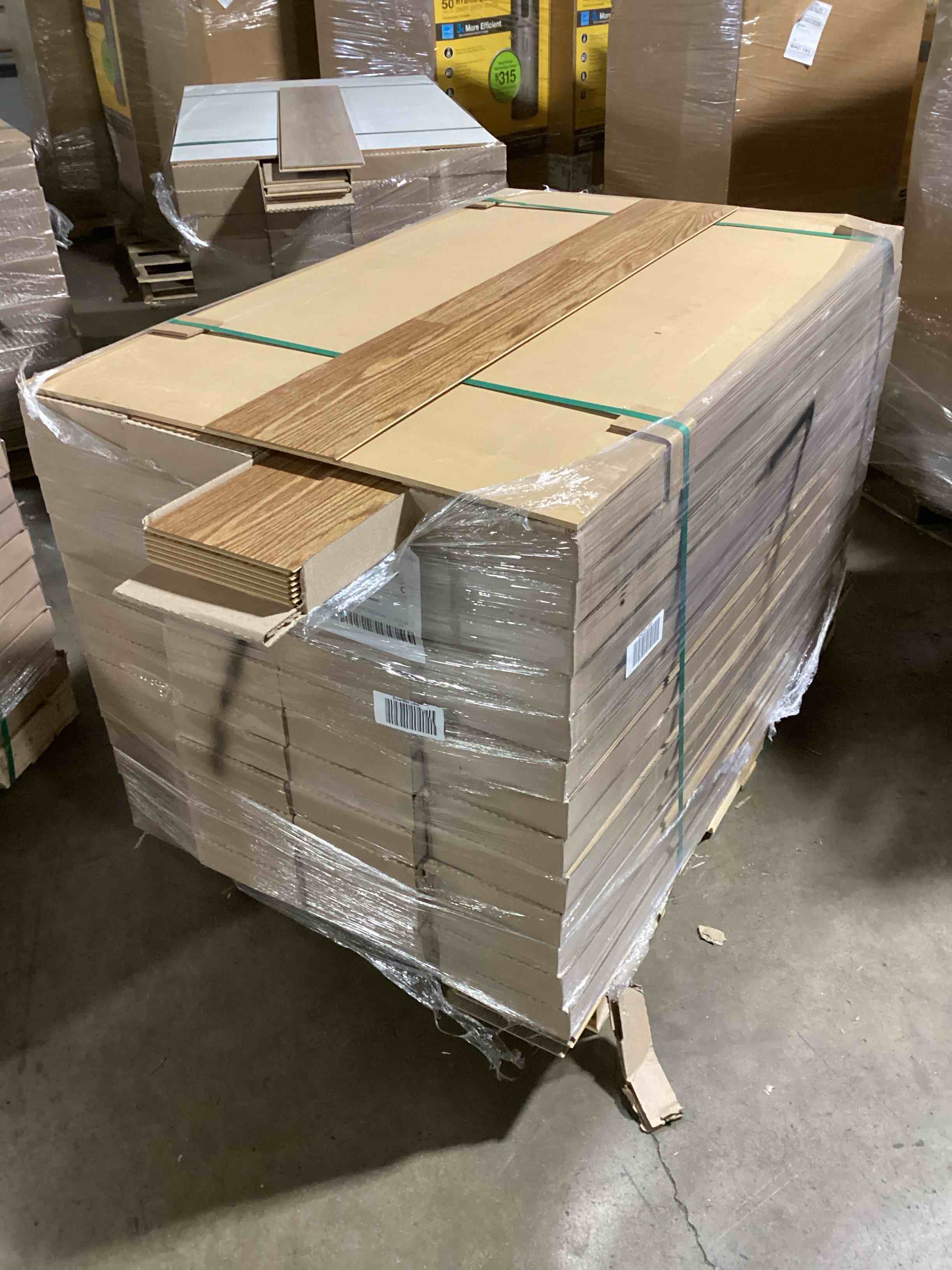 1376.59 Sq.Ft. Of 7mm Laminate Flooring, Your Bid Per Sq.Ft