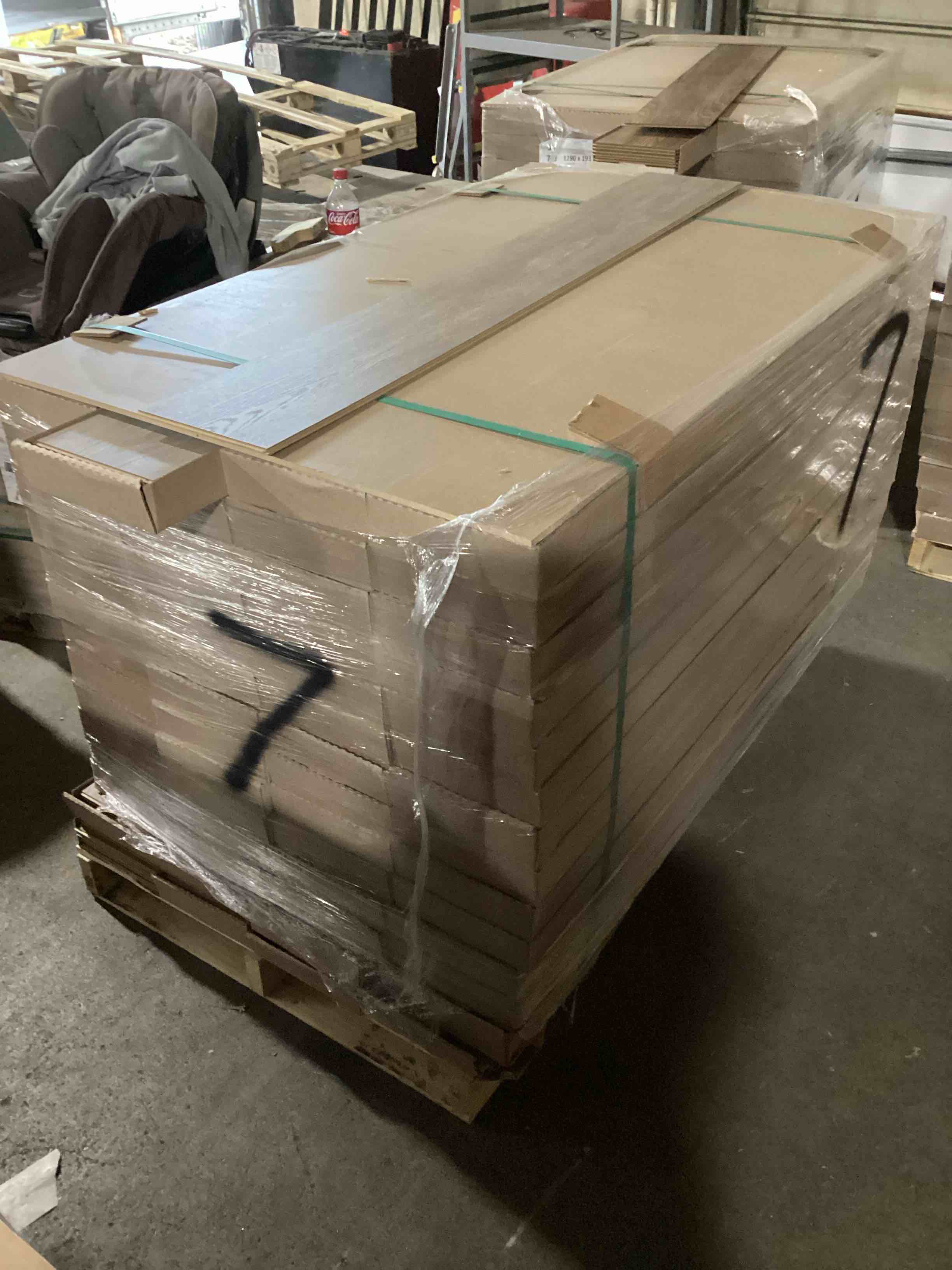 1376.59 Sq.Ft. Of 7mm Laminate Flooring, Your Bid Per Sq.Ft