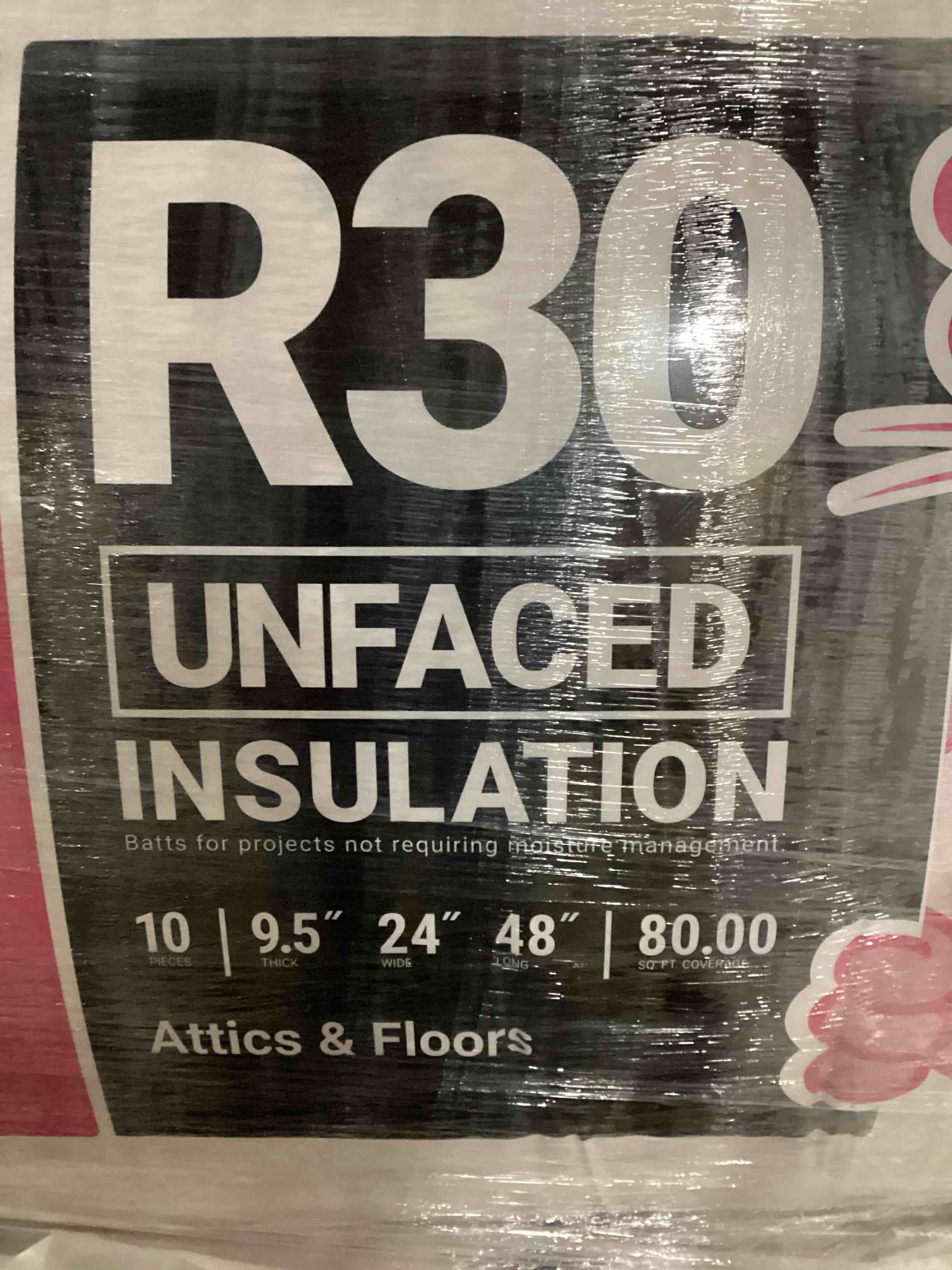 Unfaced Fiberglass Insulation!