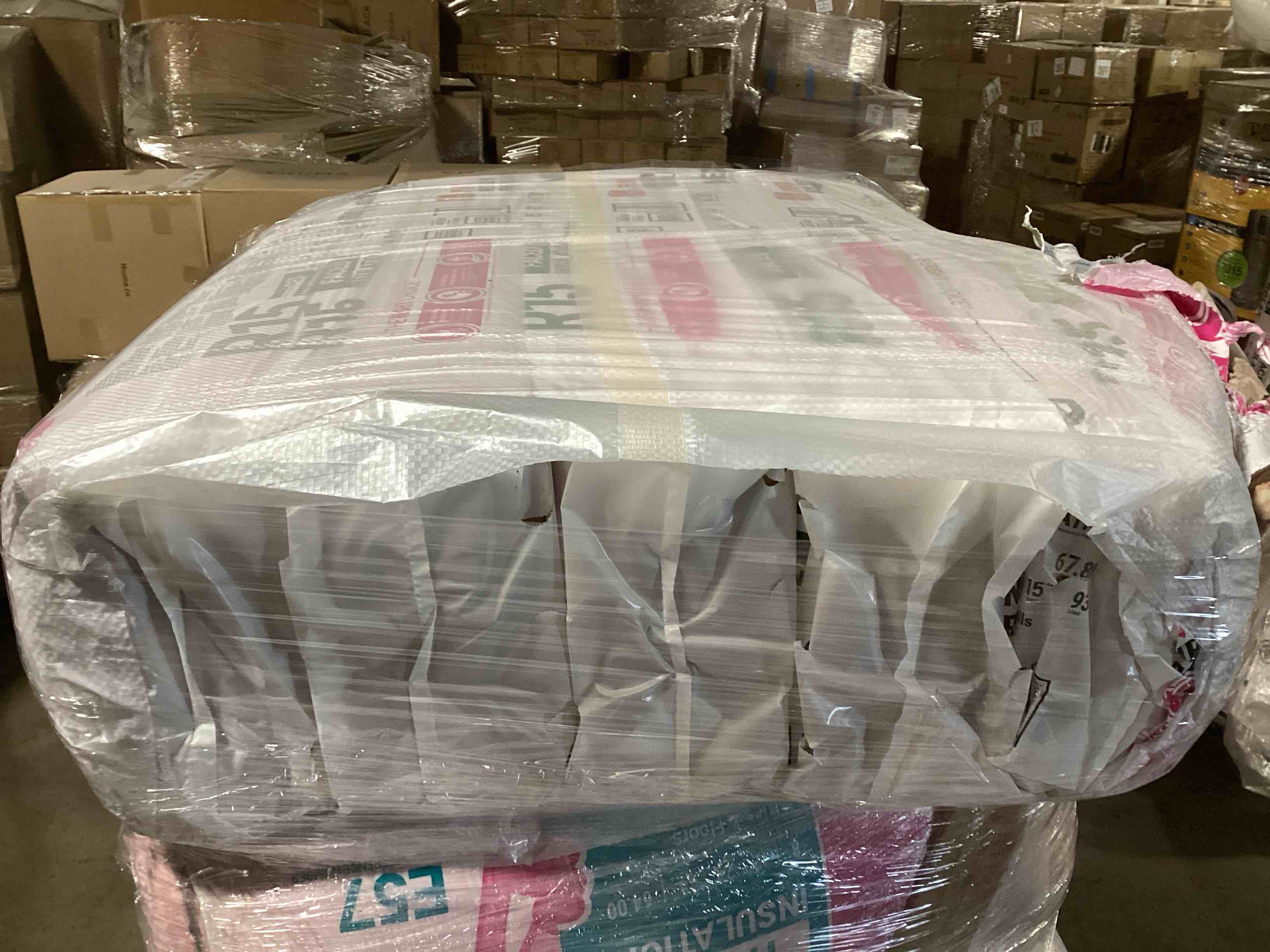 5 Bags of Owen’s Corning R-15 Pink Next Gen Fiberglass Faced Batt Insulation, 3.5in x 15in x 93in, 7 Pieces Per Bag And 67.81 Sq.Ft. Per Bag, Your Bid Per Bag