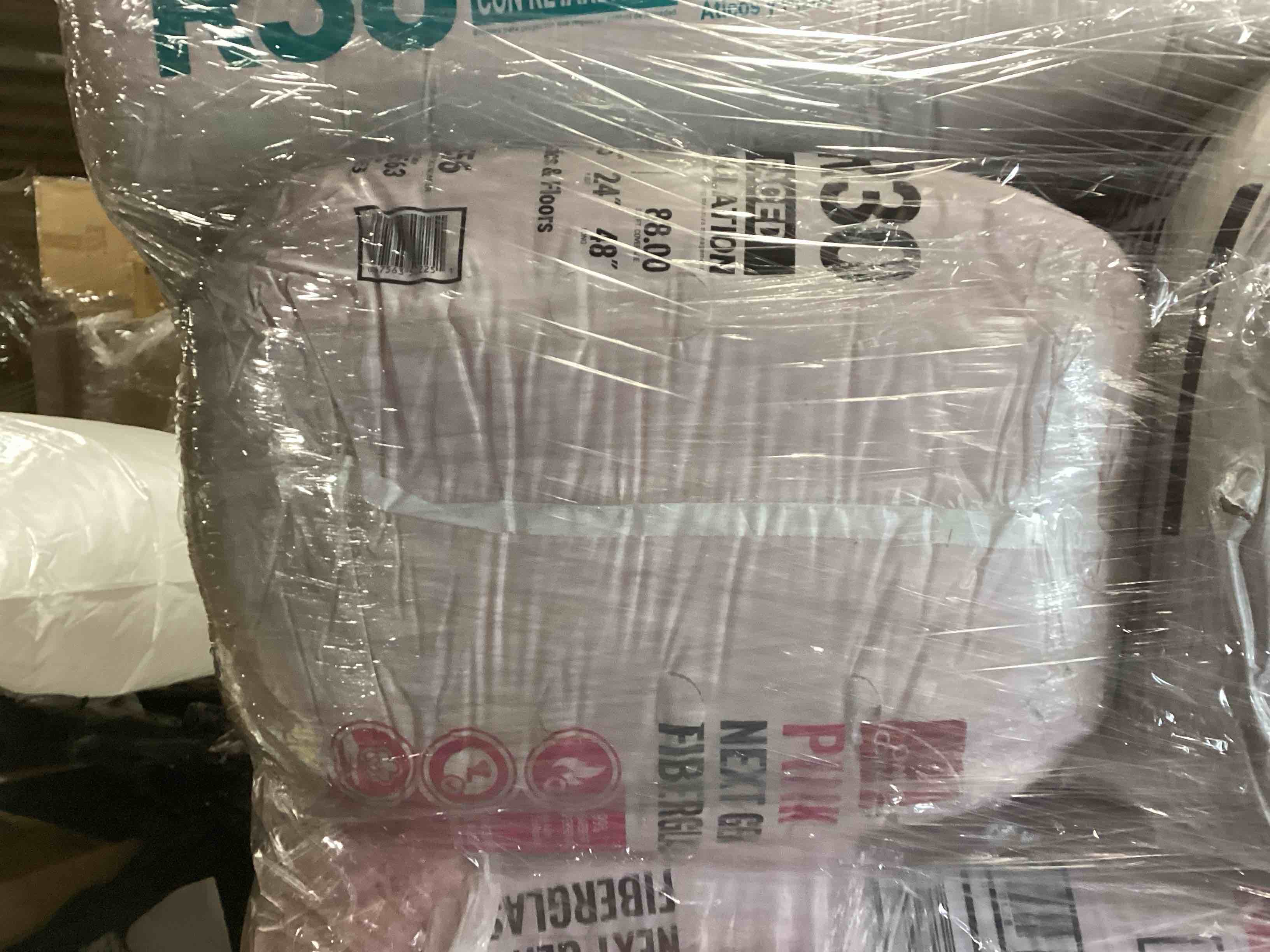 1 Bag of Owen’s Corning R-30 Pink Next Gen Fiberglass Faced Batt Insulation, 9.5in x 24in x 48in, 11 Pieces Per Bag And 88.00 Sq.Ft. Per Bag, Your Bid Per Bag