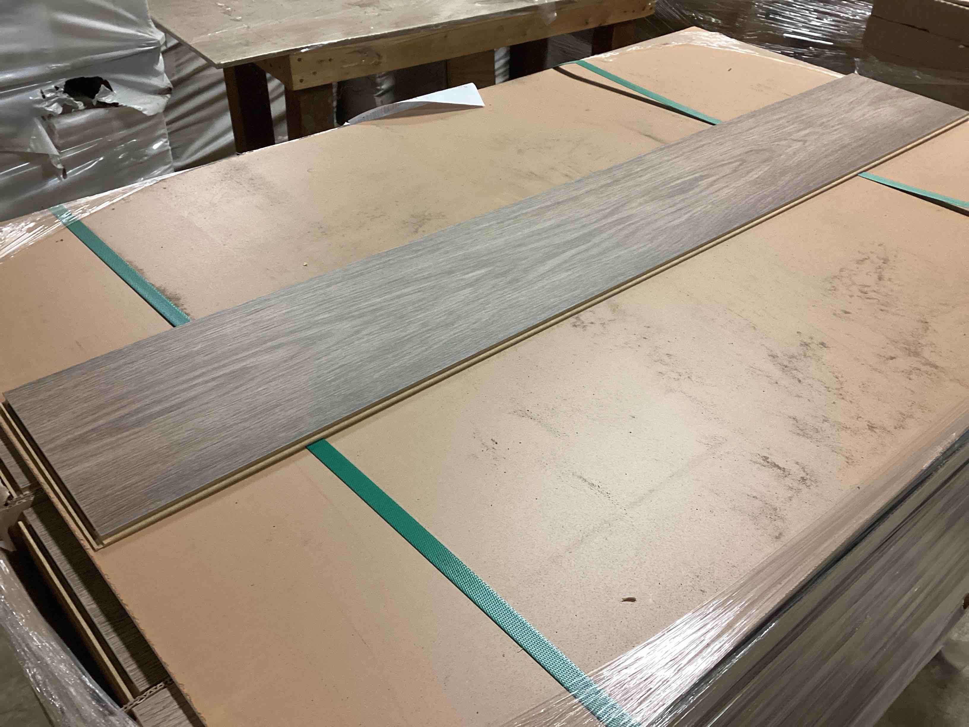 Condition photo showing As Is for 1355.27 Sq.Ft. Of 7mm Laminate Flooring, Your Bid Per Sq.Ft