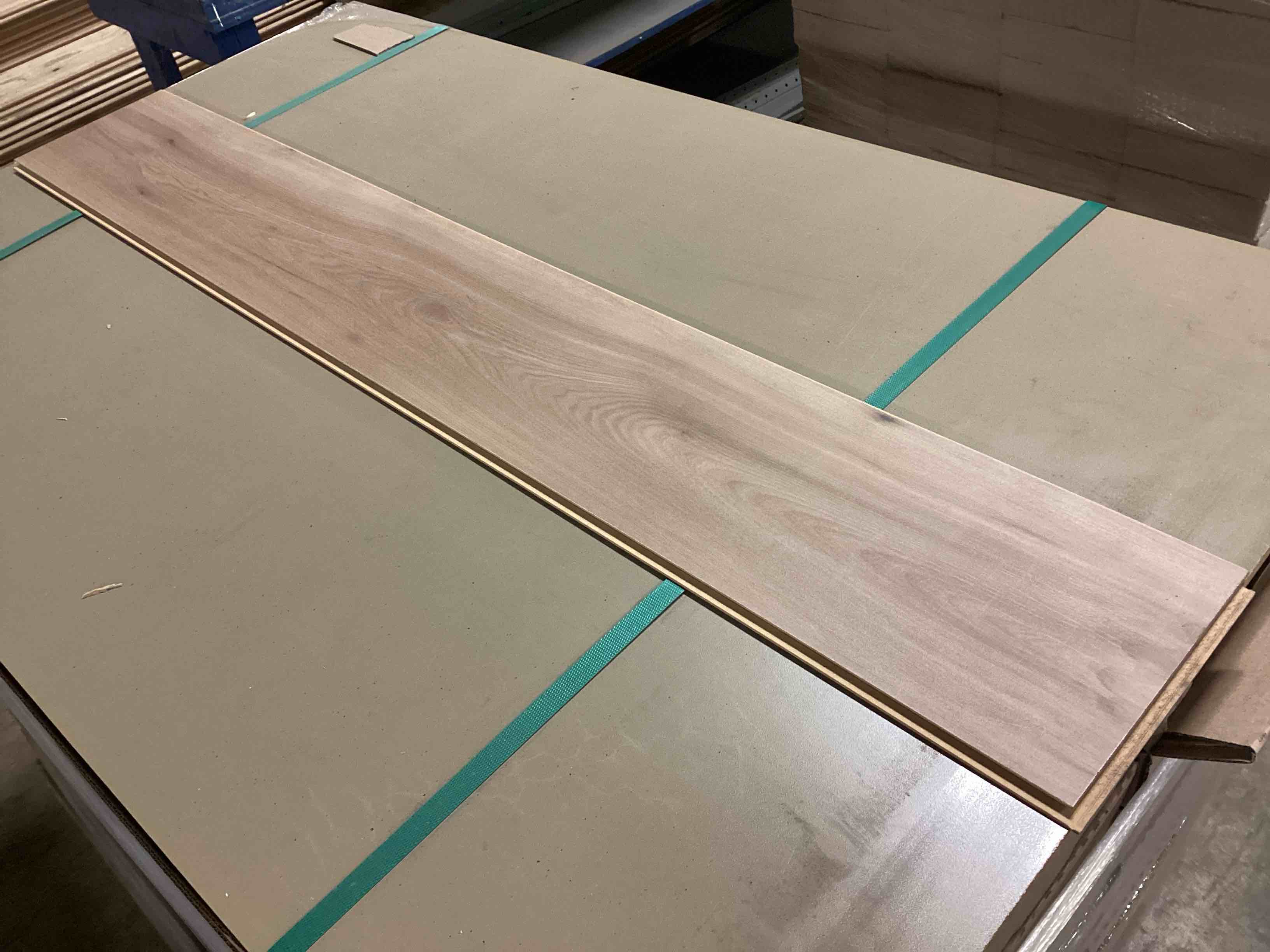 Condition photo showing As Is for 1182.3 Sq.Ft. Of 8mm Laminate Flooring, Your Bid Per Sq.Ft