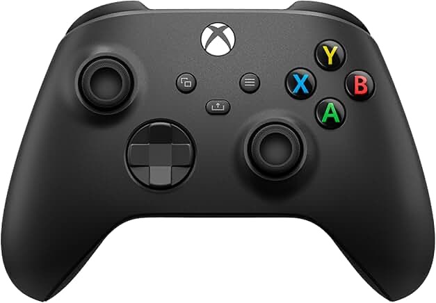 Xbox Series X|S Wireless Controller - Carbon Black: USB-C, Bluetooth Compatible