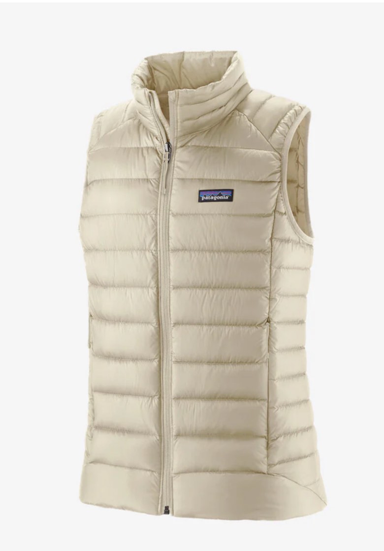 Patagonia Down Sweater Vest , Wool White , Medium 