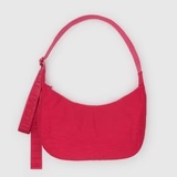 Baggu Medium Nylon Crescent Bag , Candy Apple