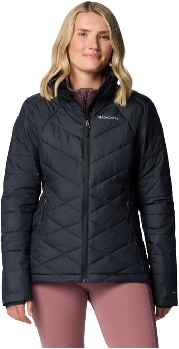Women's Columbia Heavenly Jacket, Size: Medium, Black