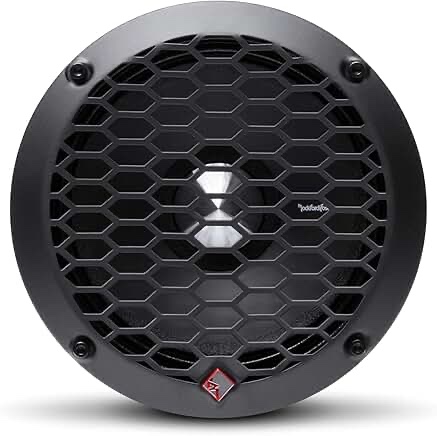 Rockford Fosgate PPS4-6 Punch Pro Single 6.5" Component 4-Ohm Midrange Speaker 100 Watts RMS / 200 Watts Peak - Black