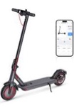 Windhorse T1-GRY 350W Brushless Motor Foldable Electric Kick Scooter - 15.5 MPH Top Speed with 8.5" Solid Tire Commuter E-Scooter for Adults