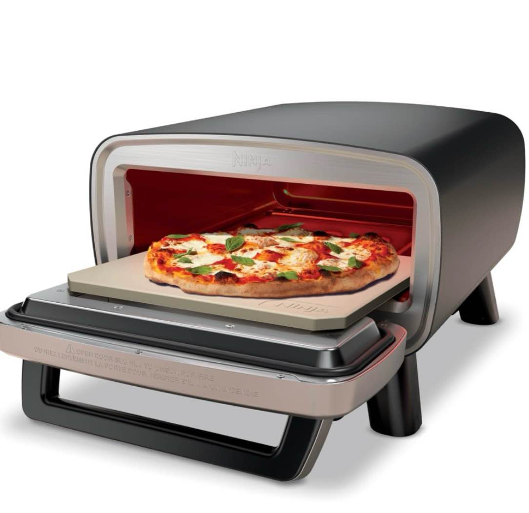 Ninja Artisan 12-inch Outdoor Pizza Oven, Dark Gray