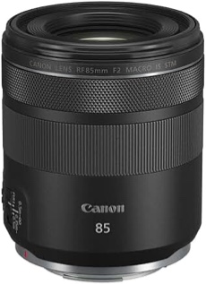 Canon - RF85mm F2 Macro IS STM Medium Telephoto Lensfor EOS R-Series Cameras - Black