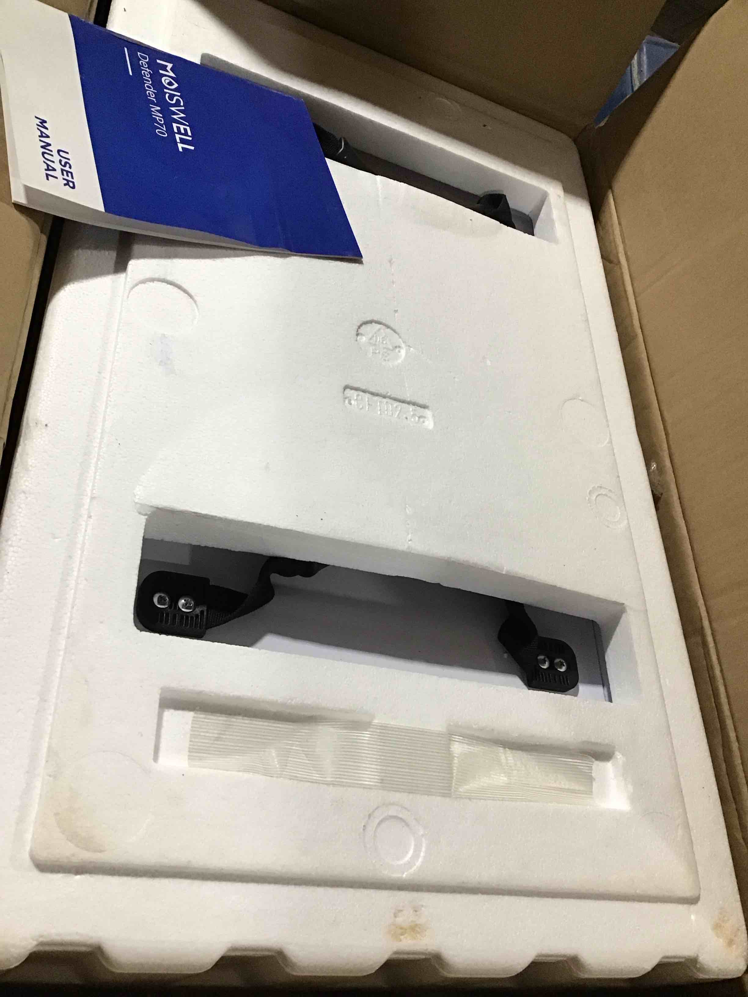 Condition photo showing Good Condition for 145 Pints Crawl Space Dehumidifier with Pump and Drain Hose | MOISWELL Defender MP70