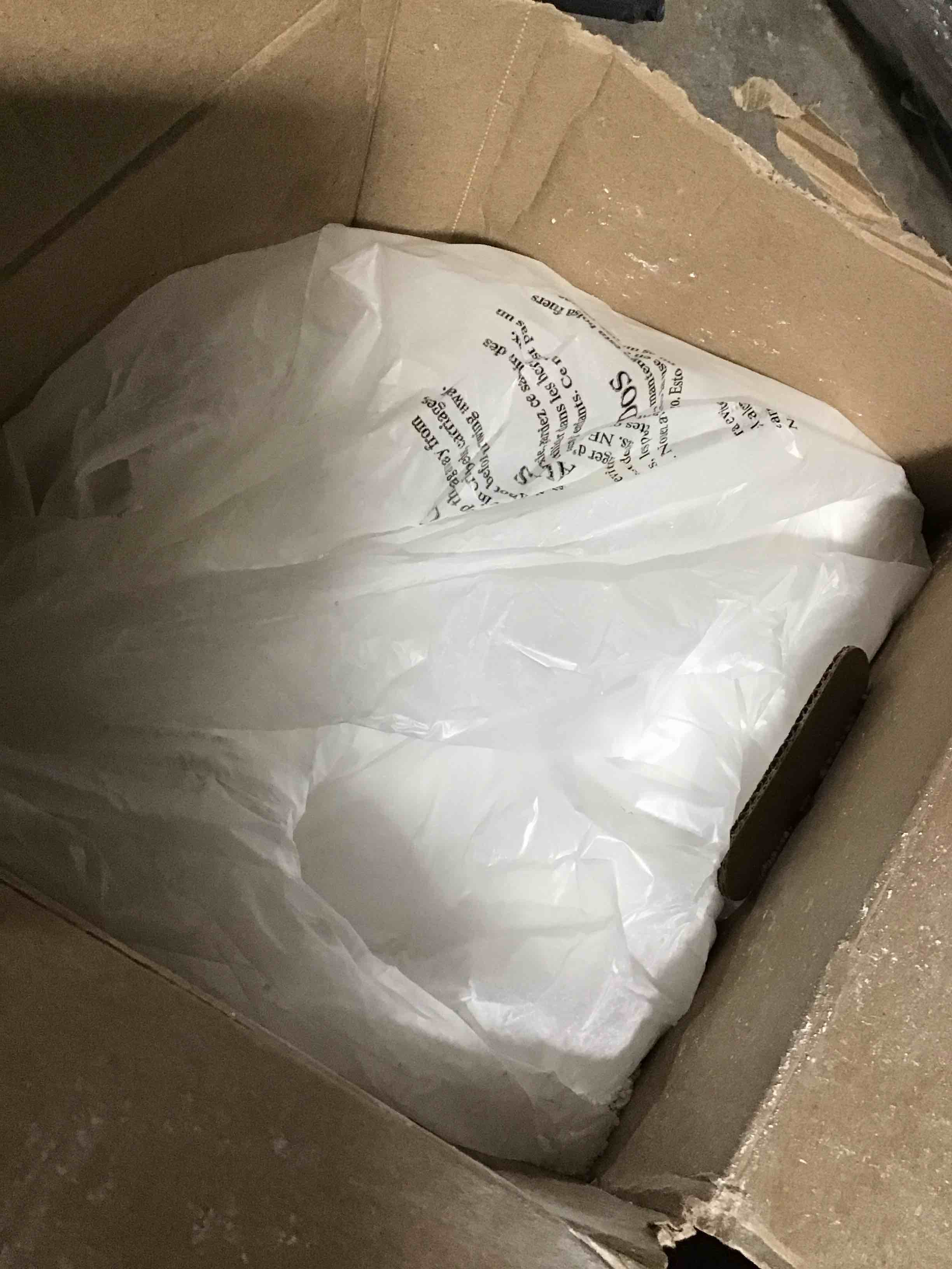 Condition photo showing As Is for Coastwide Professional™ Radiance™ Powder Laundry Detergent, 293 Loads, 800 oz., 50 lbs. (CW160050-A/9005)