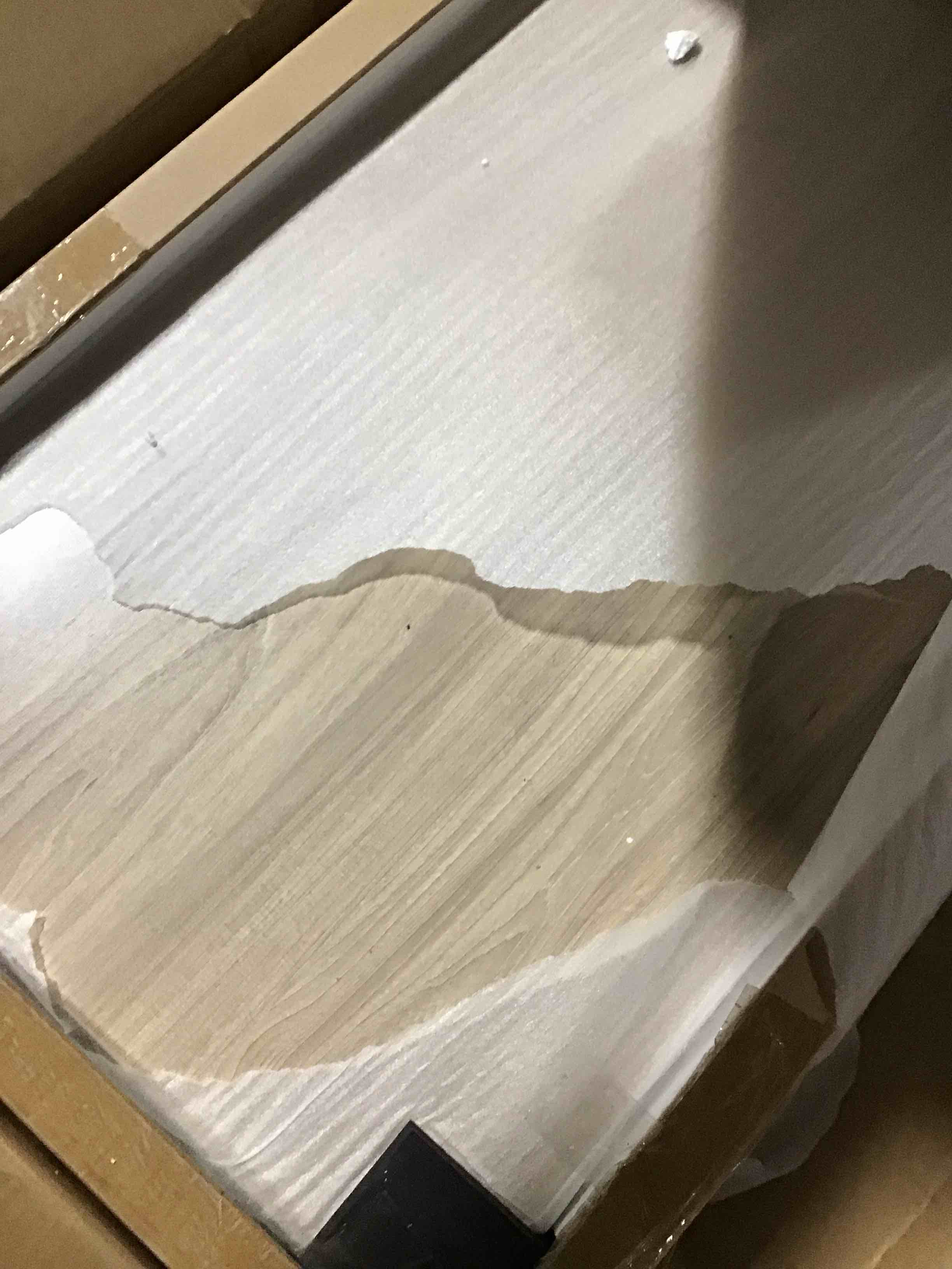 Condition photo showing Good Condition for 1-Drawer 1-Shelf Lift Top Coffee Table White and Light Oak by Plethoria Home