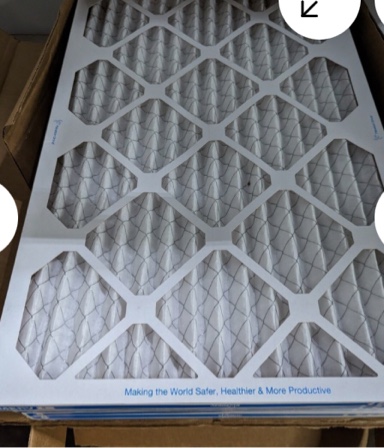aerostar 18x20x1 merv 8 pleated air filter, ac furnace air filter, 5 pack