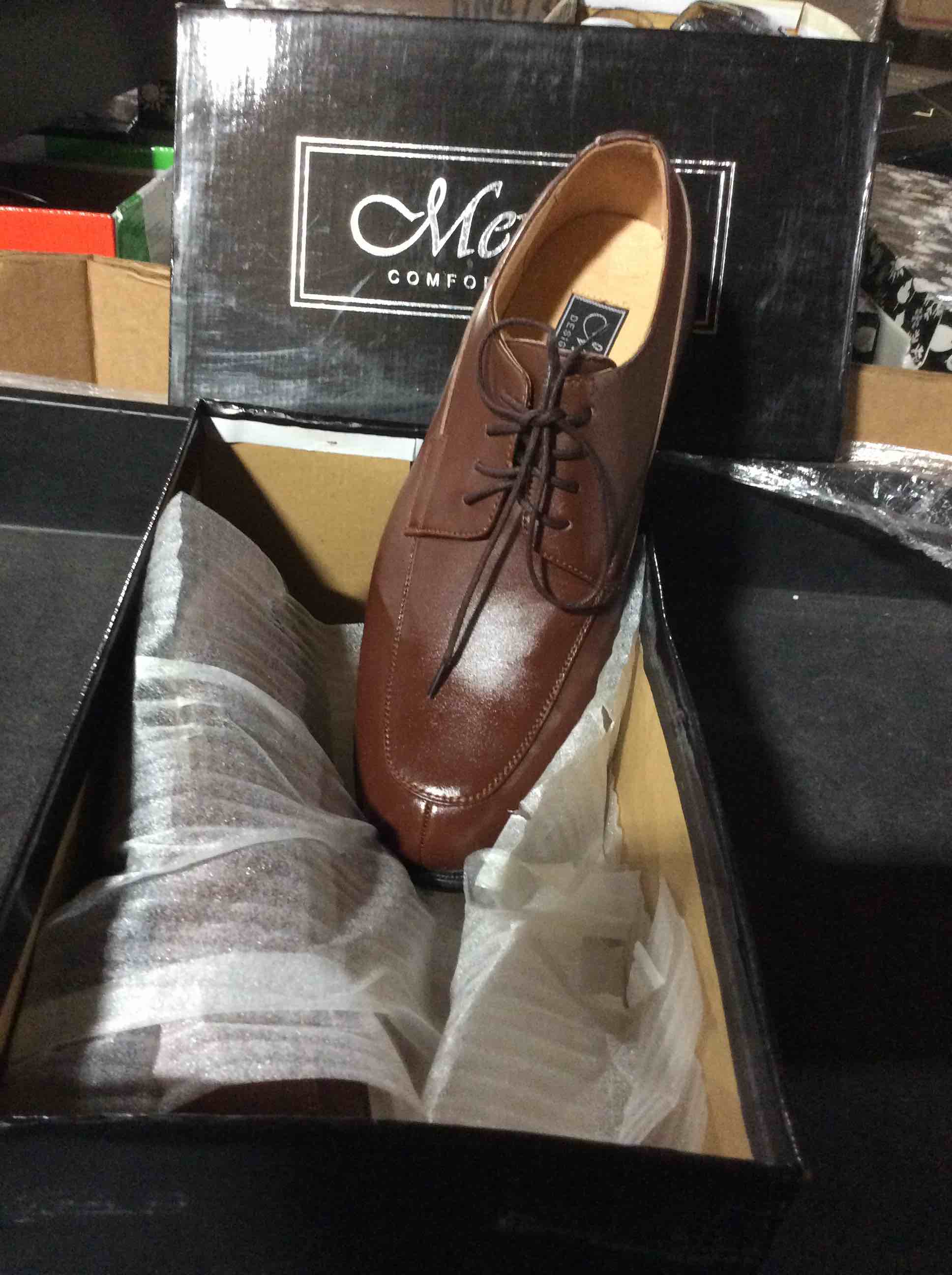 Condition photo showing Good Condition for Mention comfort shoes 2766 BROWN SIZE 7.5