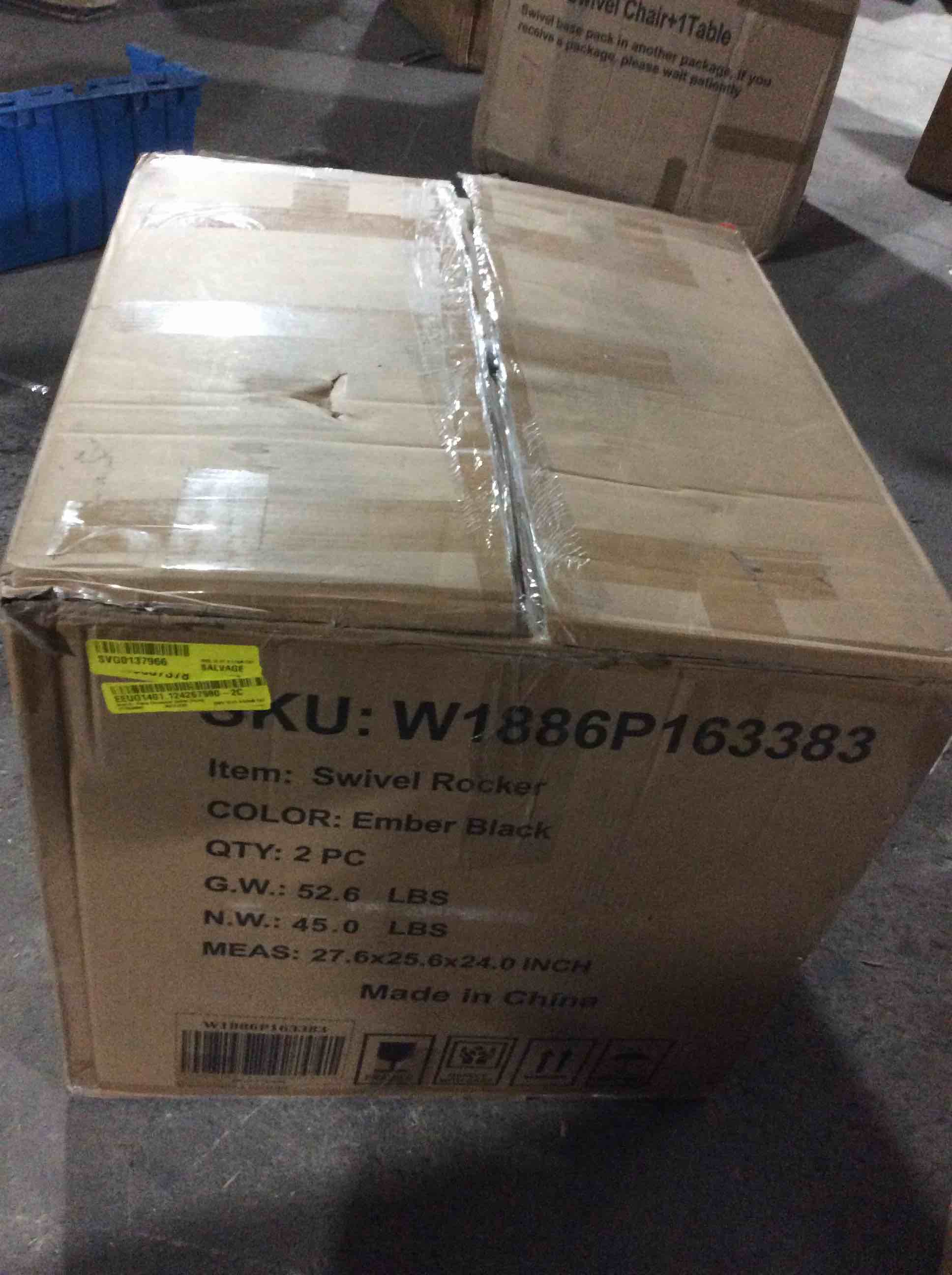 Condition photo showing Good Condition for Anna 5 – piece aluminum swivel dining 