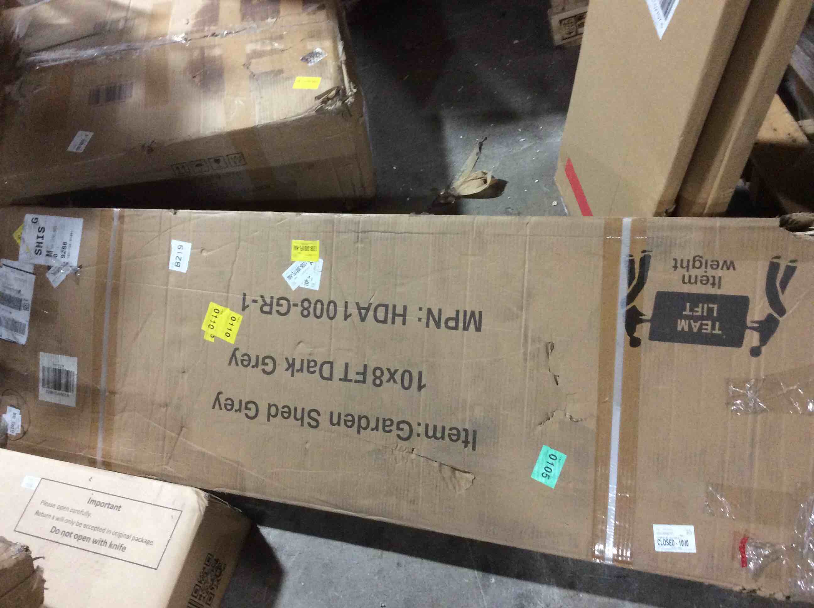 Condition photo showing Good Condition for garden shed grey (dark grey)