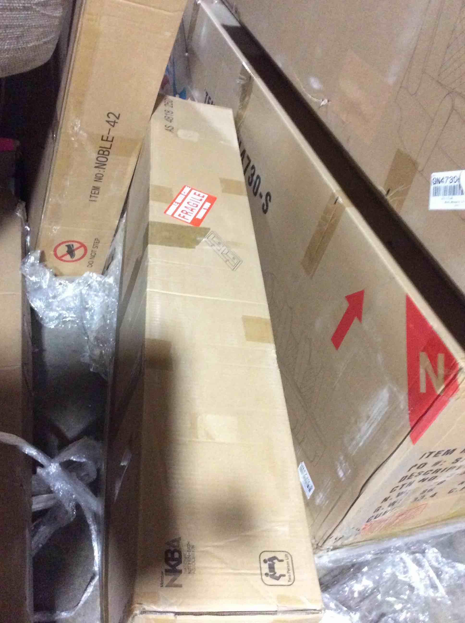 Condition photo showing Good Condition for annedoris 48” floating double bathroom 