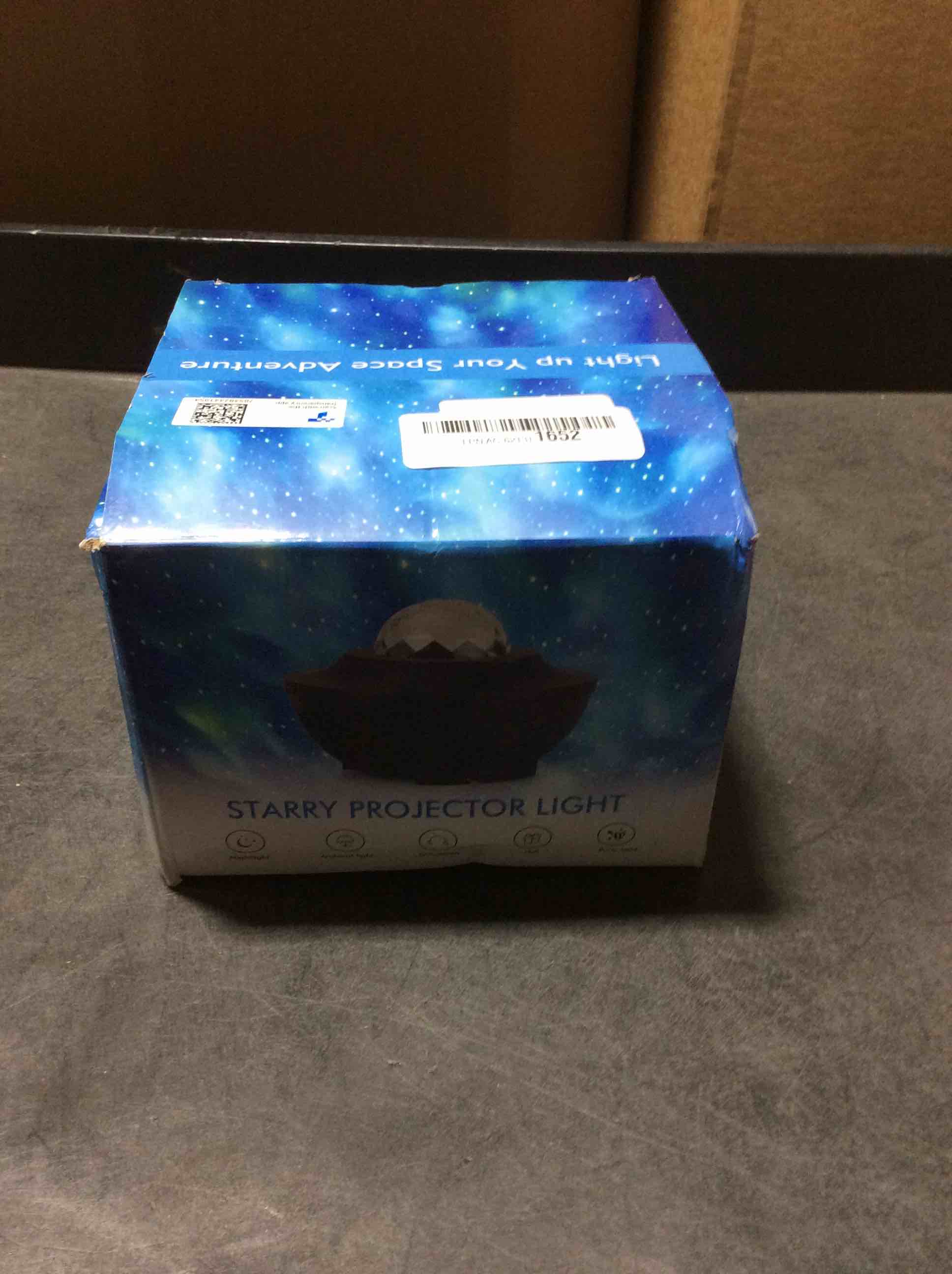 Condition photo showing Good Condition for Galaxy Star Projector,Nebula LED Night Light for Room Decor, Ocean Wave Starry Sky Light Projector for Bedroom Home Theater, Remote & Bluetooth Speaker, Christmas for Kids Boy Girl Adults Ocean Wave Star Projector