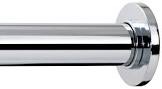 Ivilon Tension Curtain Rod - Spring Tension Rod for Windows or Shower, 24 to 36 Inch. 