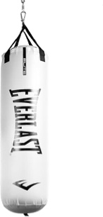 everlast elite punching bag – hanging heavy bag for adults with dual strap system | durable boxing bag for boxing, mma, muay thai, home gym training