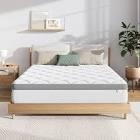 novilla queen mattress, 12 inch hybrid mattress queen with comfort foam,innerspring pillow top mattresses in a box, pressure & pain relief, soft feel but supportive