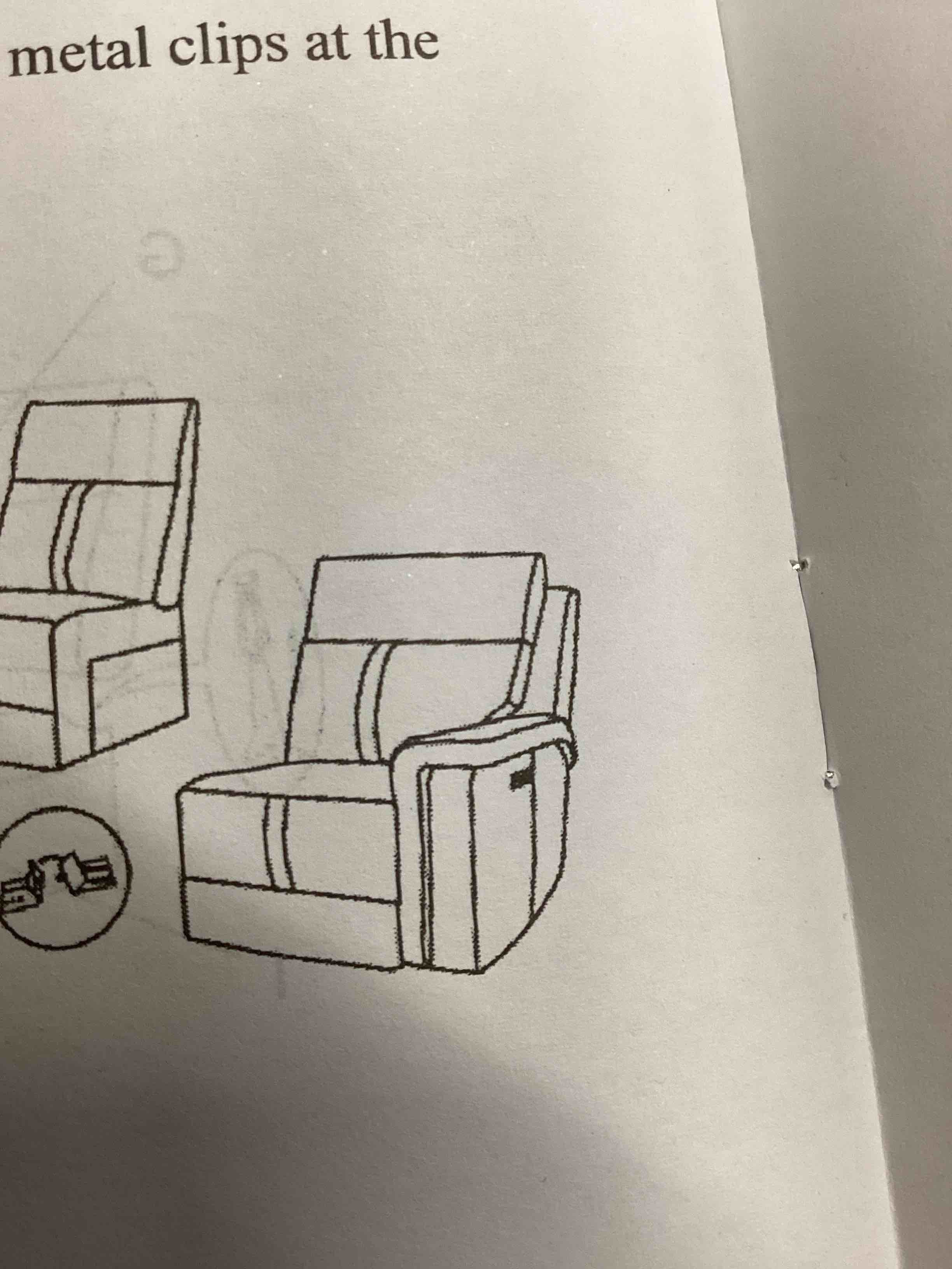 Condition photo showing Good Condition for Eco Greige Sectional Gray Fabric 5 Seat (incomplete box 1 only) (color is light grey) 