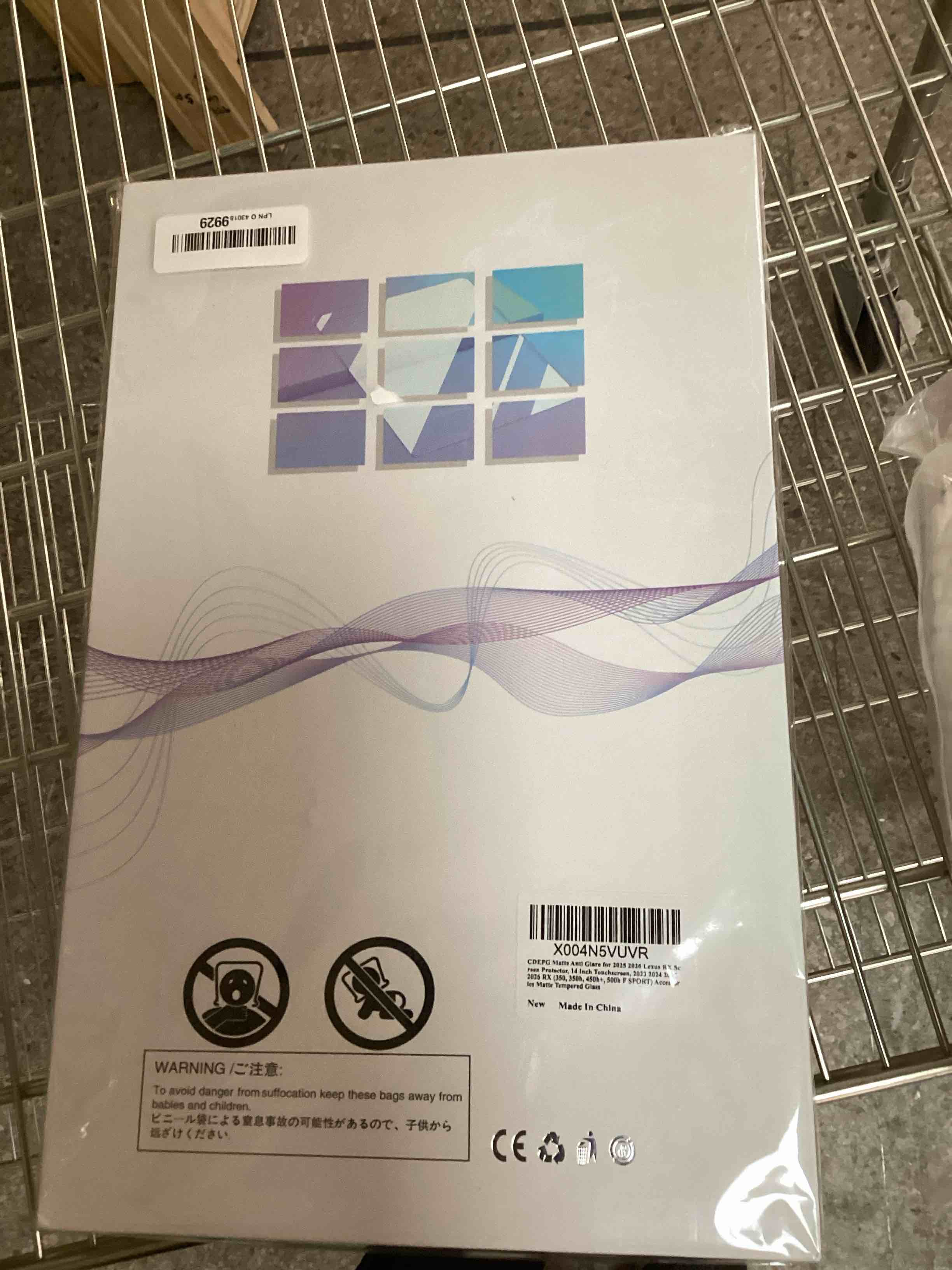 Condition photo showing Good Condition for CDEFG For 2025 2026 Lexus RX Screen Protector - 14 Inch Matte Anti Glare Tempered Glass - RX (350, 350h, 450h+, 500h F SPORT) Touchscreen 2023 2024 2025 2026 Accessories Lexus RX 14 Inch Matte 2023-2026