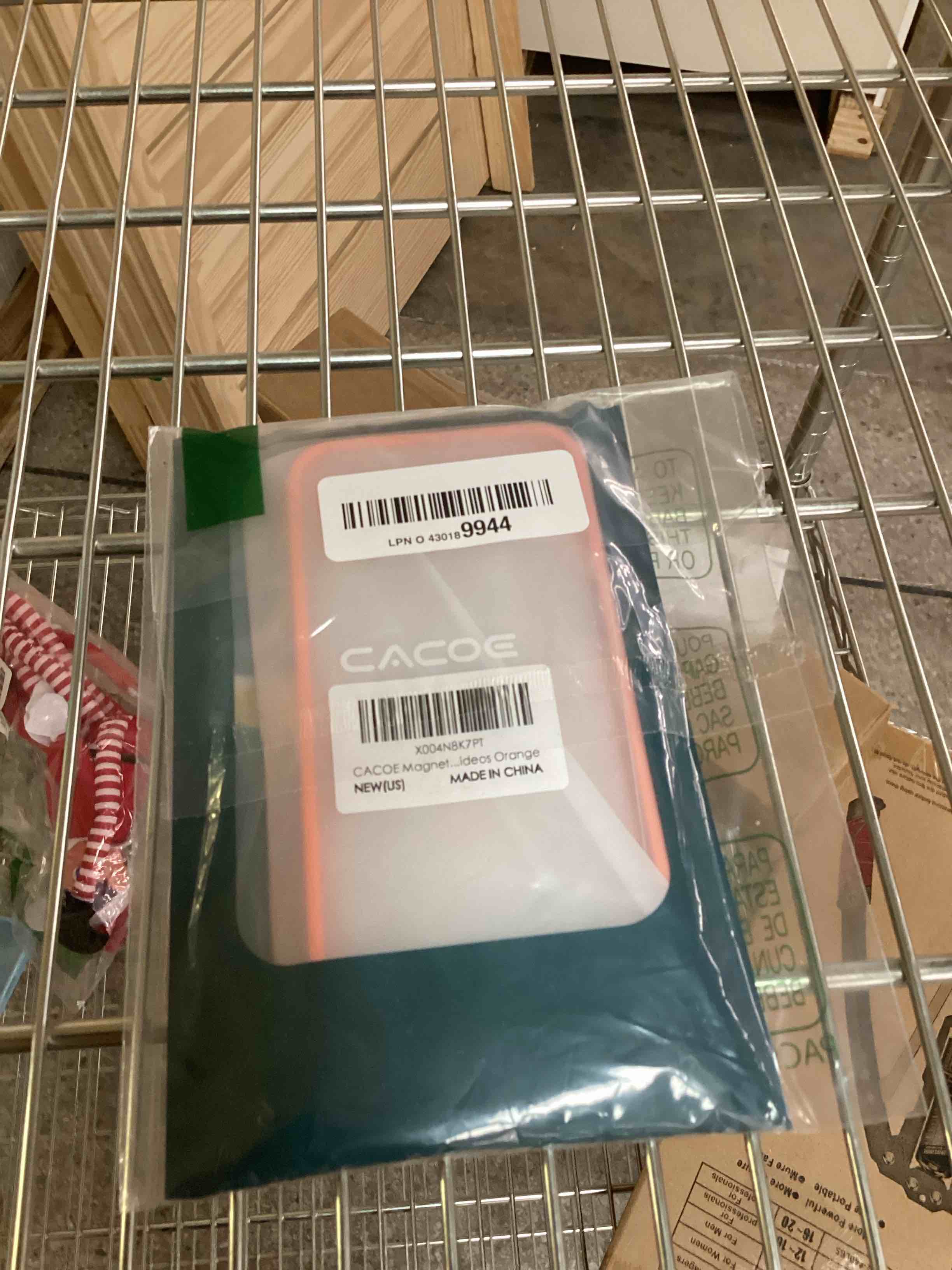 Condition photo showing New/Like New for CACOE Magnetic Case for iPhone 13/14 6.1 inch with 360 Rotatable Ring Stand, Compatible with MagSafe Car Phone Mount, Cases Cover Phone Holder for Desk Meeting/Videos Dark Blue 6.1"?for iPhone 13/14 ? Dark Blue