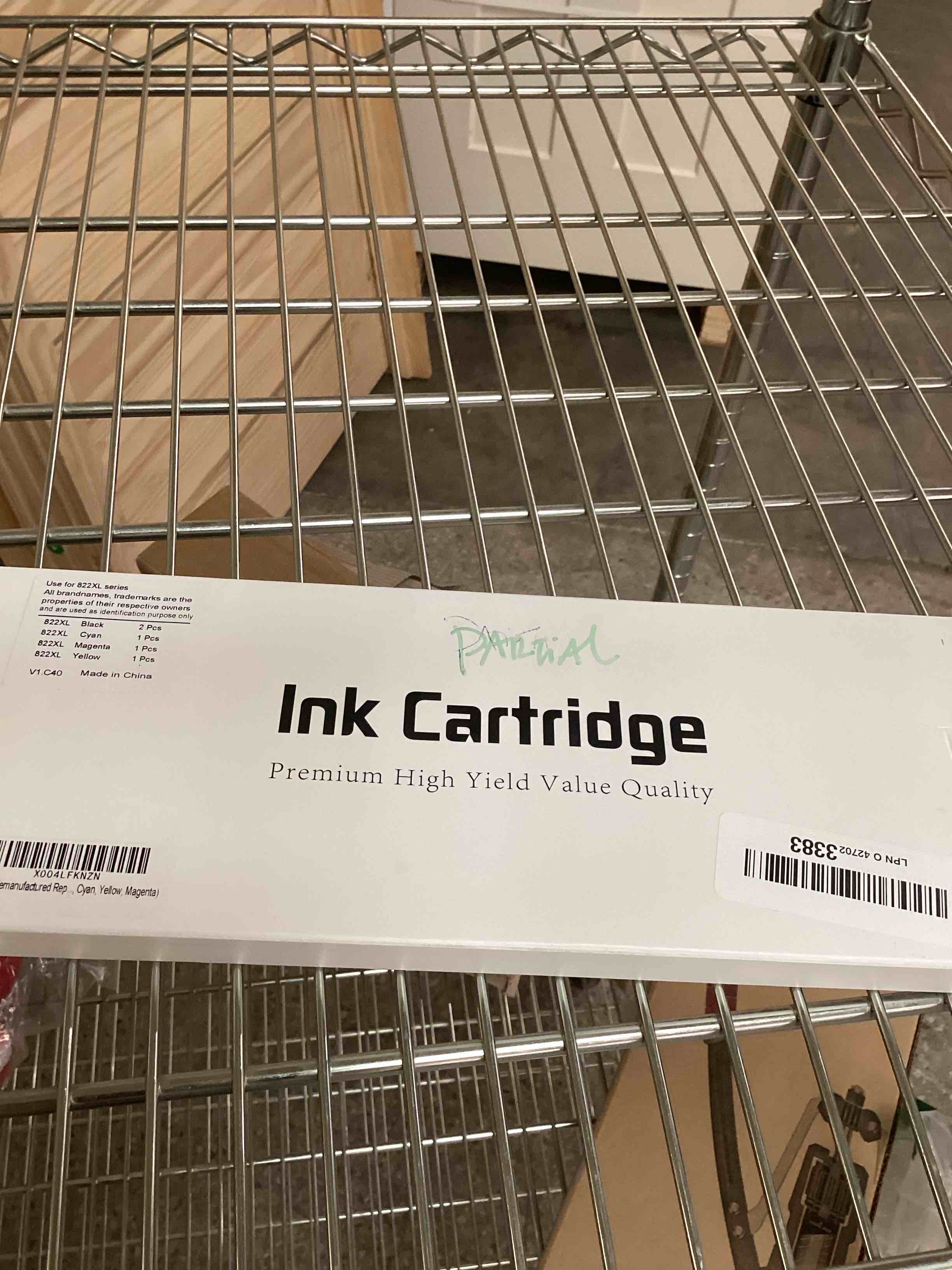 Condition photo showing New/Like New for 822xl Remanufactured Replacement for Epson 822XL Ink Cartridges Combo Pack 822 xl with Workforce Pro WF-3820, WF-3823, WF-4820, WF-4830, WF-4833, WF-4834 Printer (2 Black, Cyan, Yellow, Magenta) 822xl Black Cyan Magenta Yellow