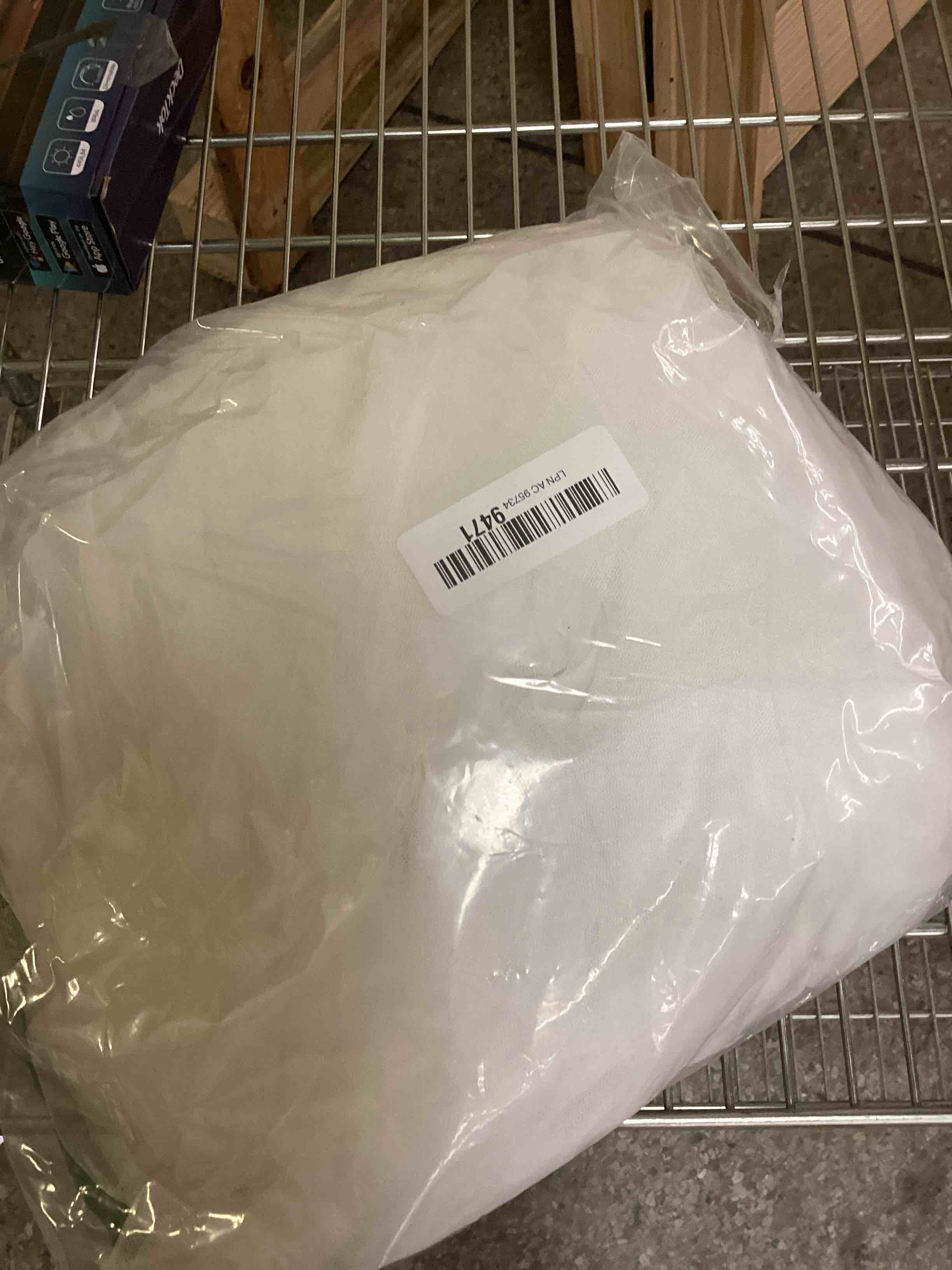 Condition photo showing New/Like New for AOGU 48 Inch Fluffy Tulle Christmas Tree Skirt Vintage and Elegant Design Perfect for Christmas Tree Decorations White