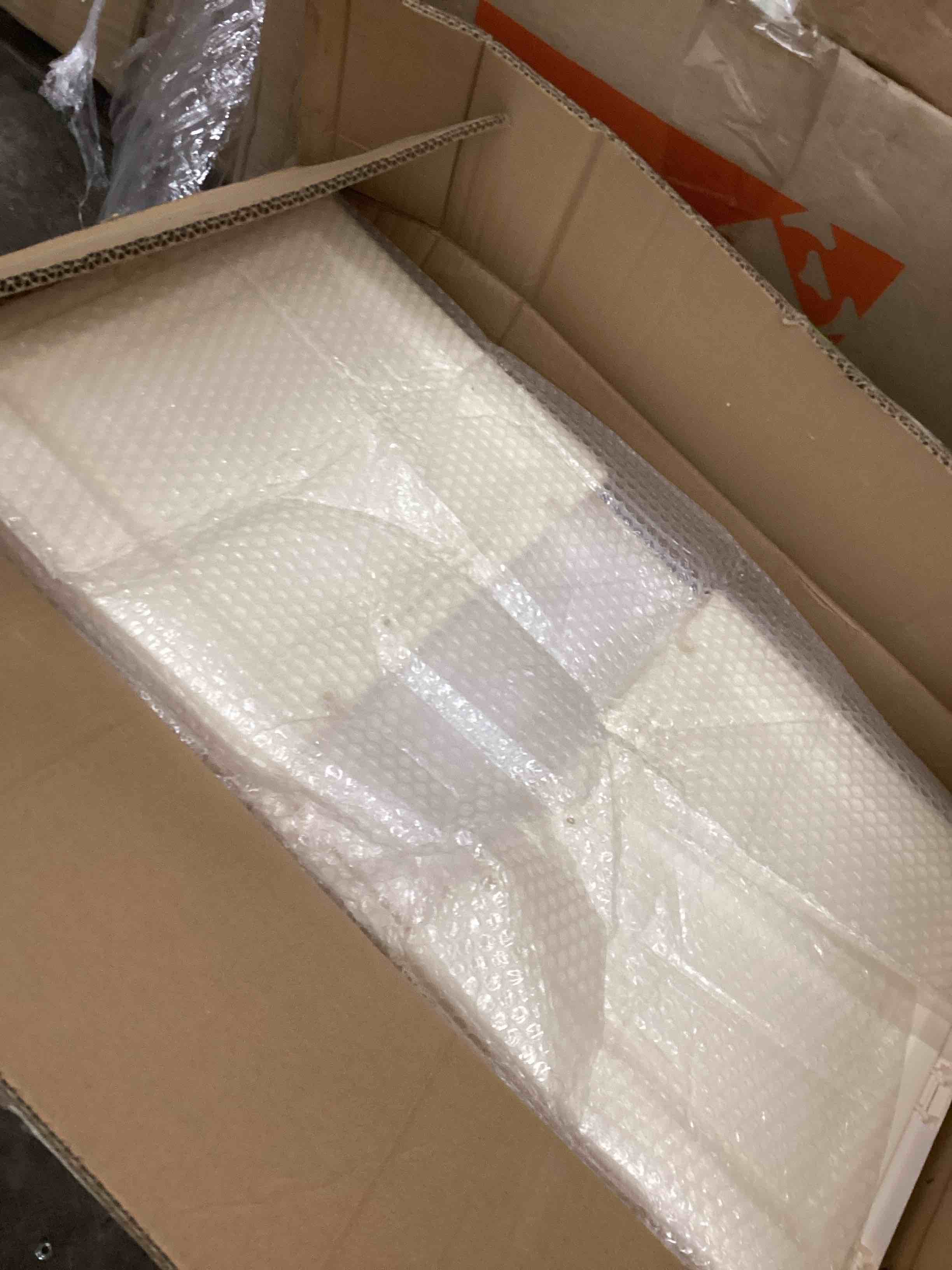 Condition photo showing As Is for 5 Layers Stackable Storage Box with Wheels for Home Living Room Office Wardrobe