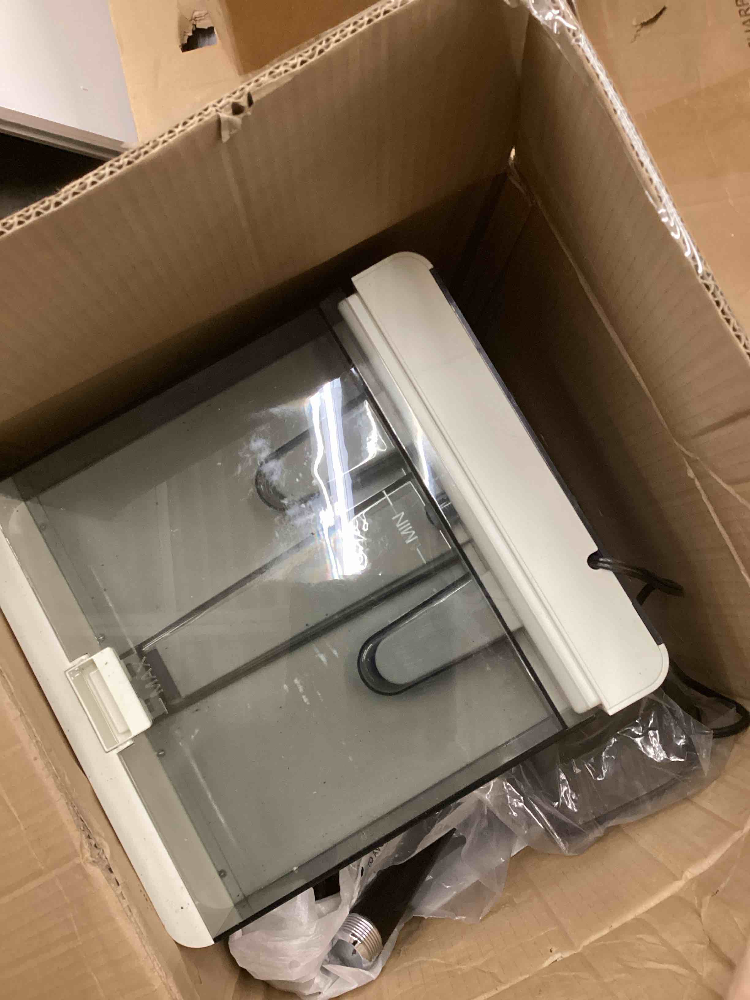 Condition photo showing As Is for 20 Bar Espresso Machine with Grinder, Espresso Maker with 19 Grinding Settings, Coffee Machine with Pressure Gauge, 94.7Oz Removable Water Tank for Latte & Cappuccino