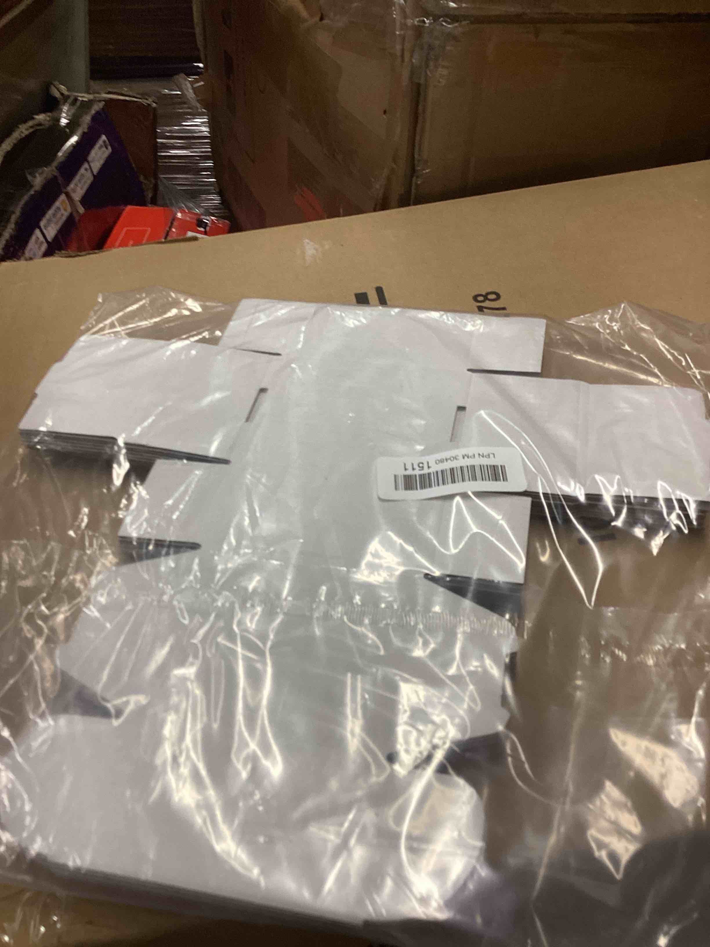 Condition photo showing New/Like New for 4x3x2 inch Small White Mailers Boxes Recyclable Corrugated Gift Box for Packaging Shipping Set of 10