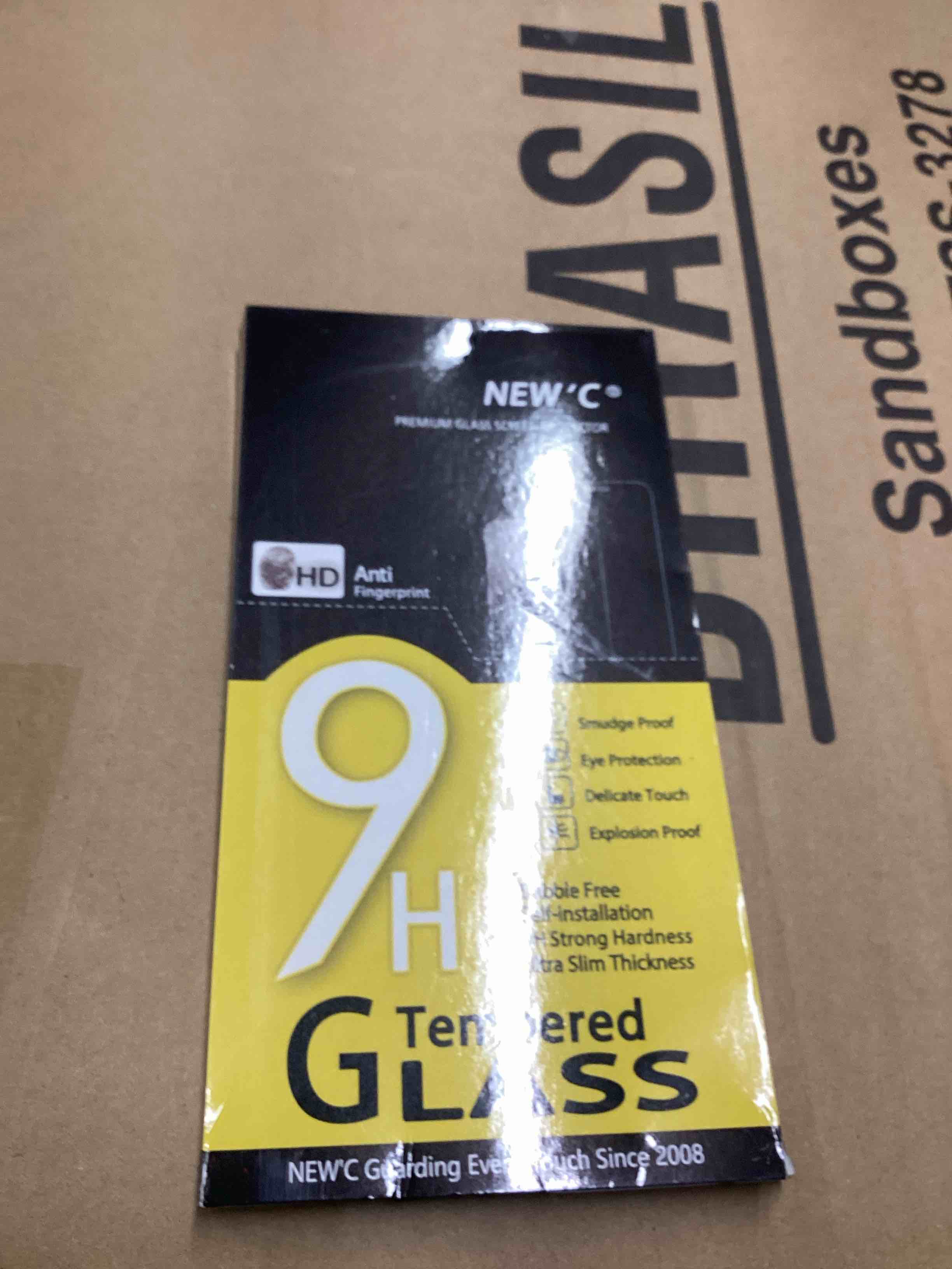 Condition photo showing Good Condition for NEW'C 3 Pack Designed for Samsung Galaxy Serie Screen Protector, Tempered Glass,Case Friendly Ultra Resistant (S24 Ultra 6.8 inches/Transparent) S24 Ultra 6.8 inches Transparent