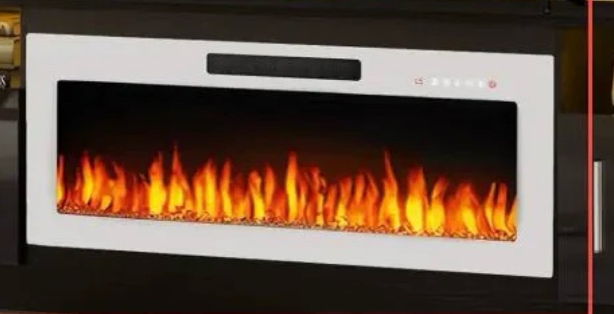Vitesse 36 inch Fireplace White 