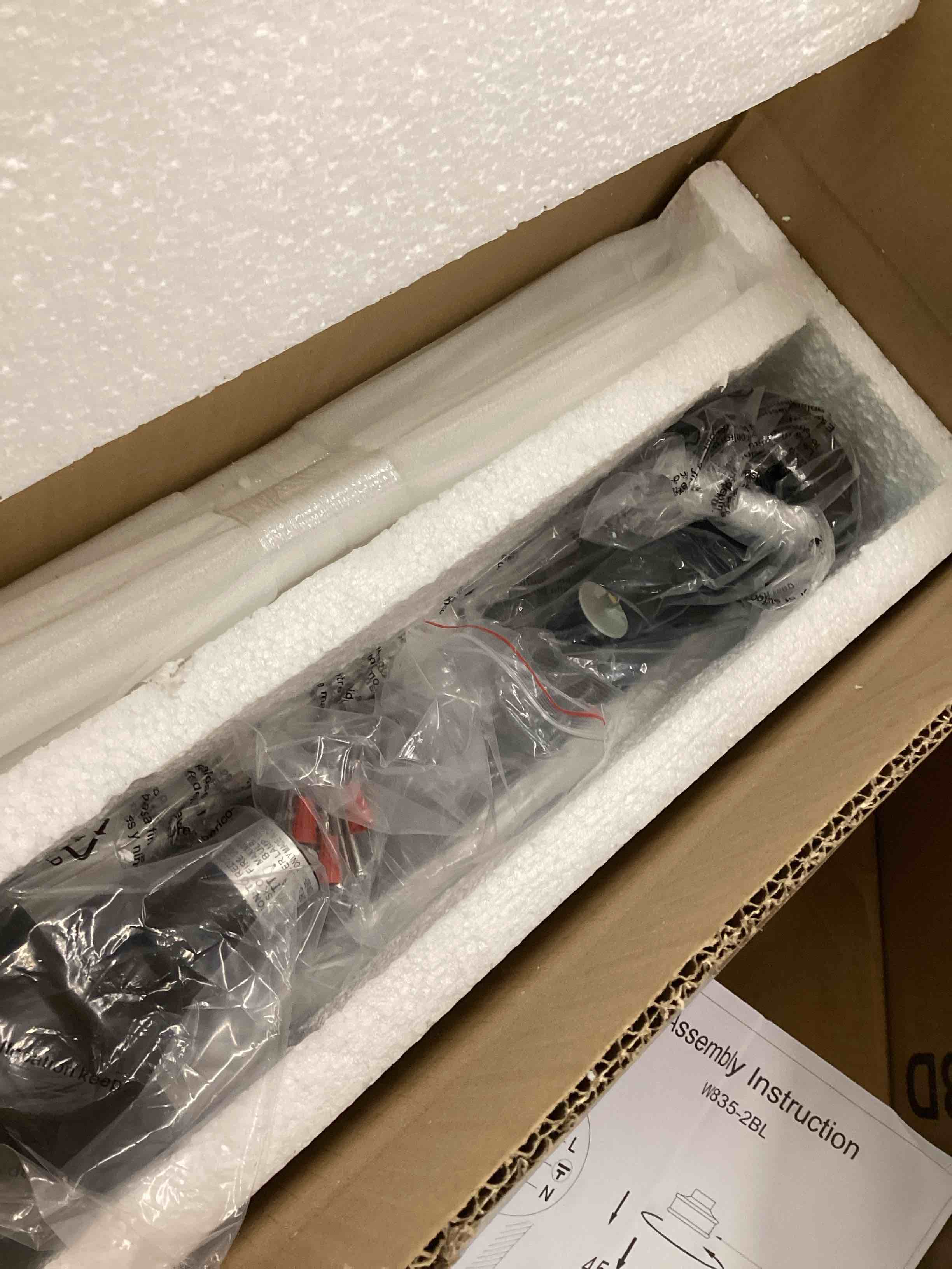 Condition photo showing New/Like New for modern minimalist metal wall lamp, vintage glass tube living room decorative light industrial-style bedroom bedside lighting fixture