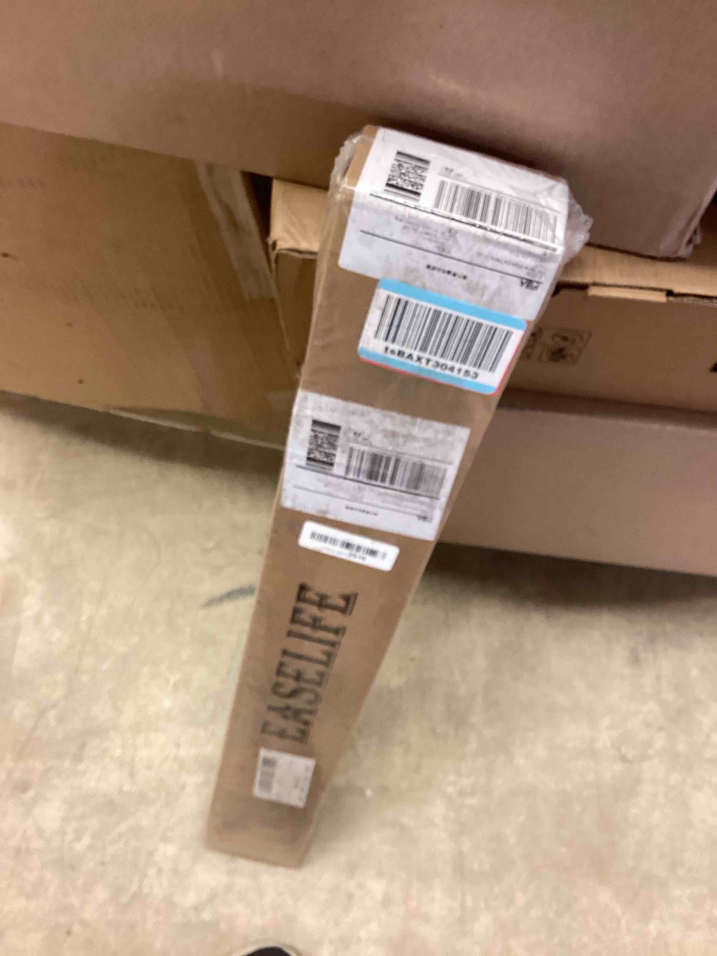 Condition photo showing New/Like New for EaseLife 5 FT Heavy Duty Sliding Barn Door Hardware Track Kit,Straight Pulley,Slide Smoothly Quietly,Easy Install (5FT Track Kit for 26"~30" Wide Single Door) 5FT- Single door kit