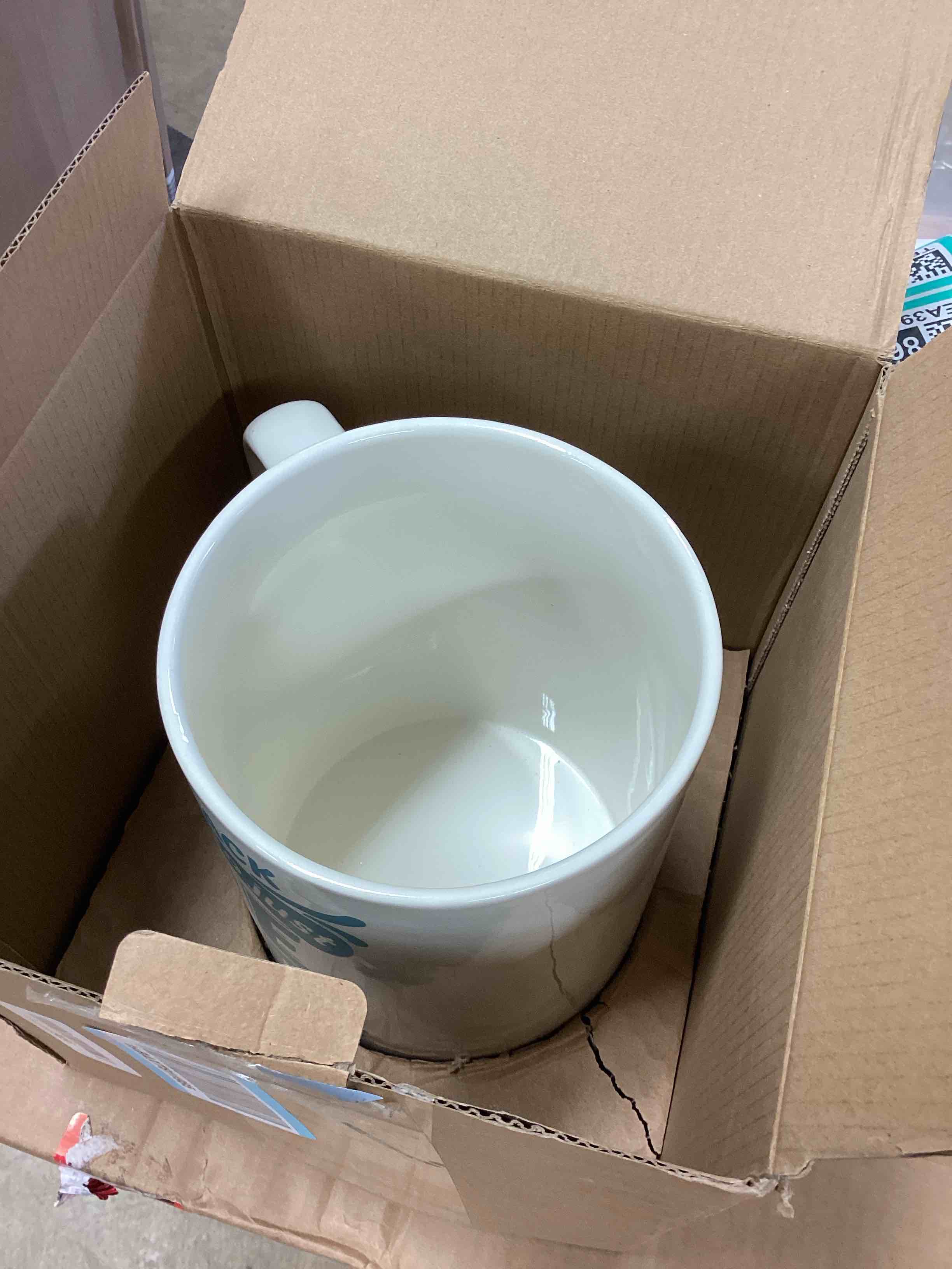 Condition photo showing Good Condition for BigMouth Inc. Coffee Mug - “I've Cut Back to Just One Cup of Coffee per Day”, Giant-Sized Novelty Coffee Mug, 64 oz One Cup XL Coffee Mug